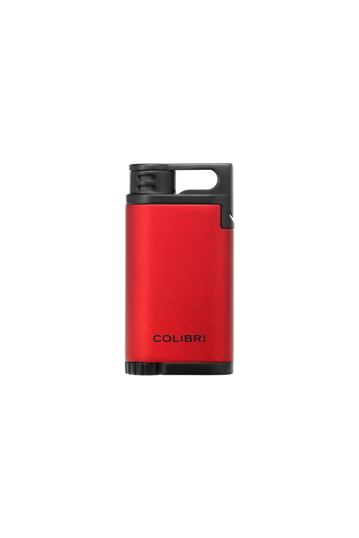 Colibri 1928 Feuerzeuge Belmont LI200C - Single Jet Flame - windbeständig - Füllstandfenster, großes Einstellrad zur Regulierung der Flamme