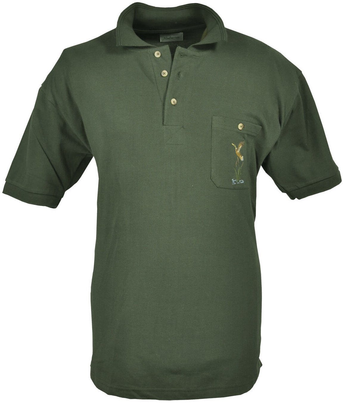 Hubertus® Hunting Poloshirt Polo-Shirt mit Motiv Jagdshirt von Oefele Jagd & Outdoor Shop NEU