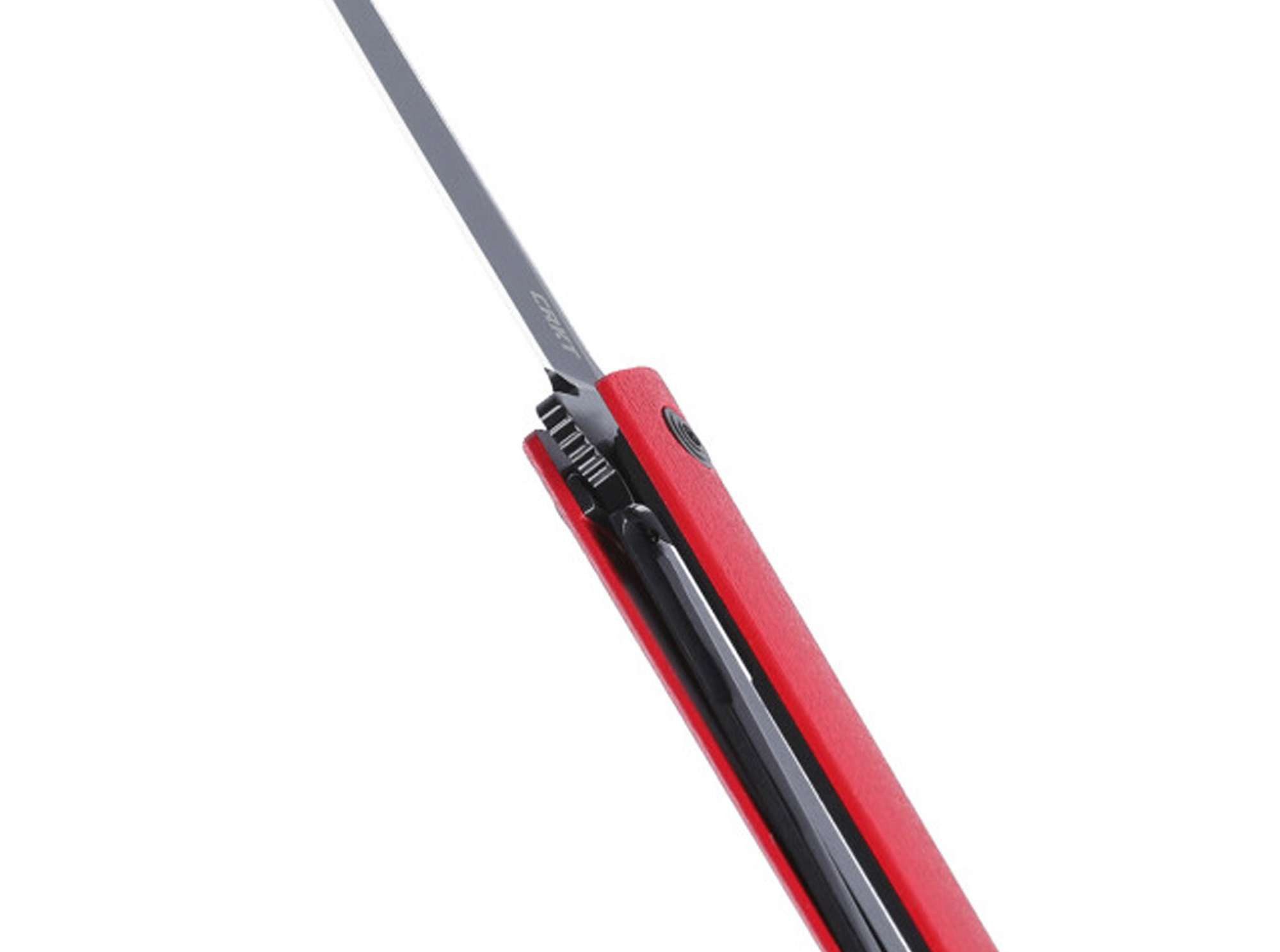 CRKT Taschenmesser Taschenmesser CEO Flipper Red Black Blade