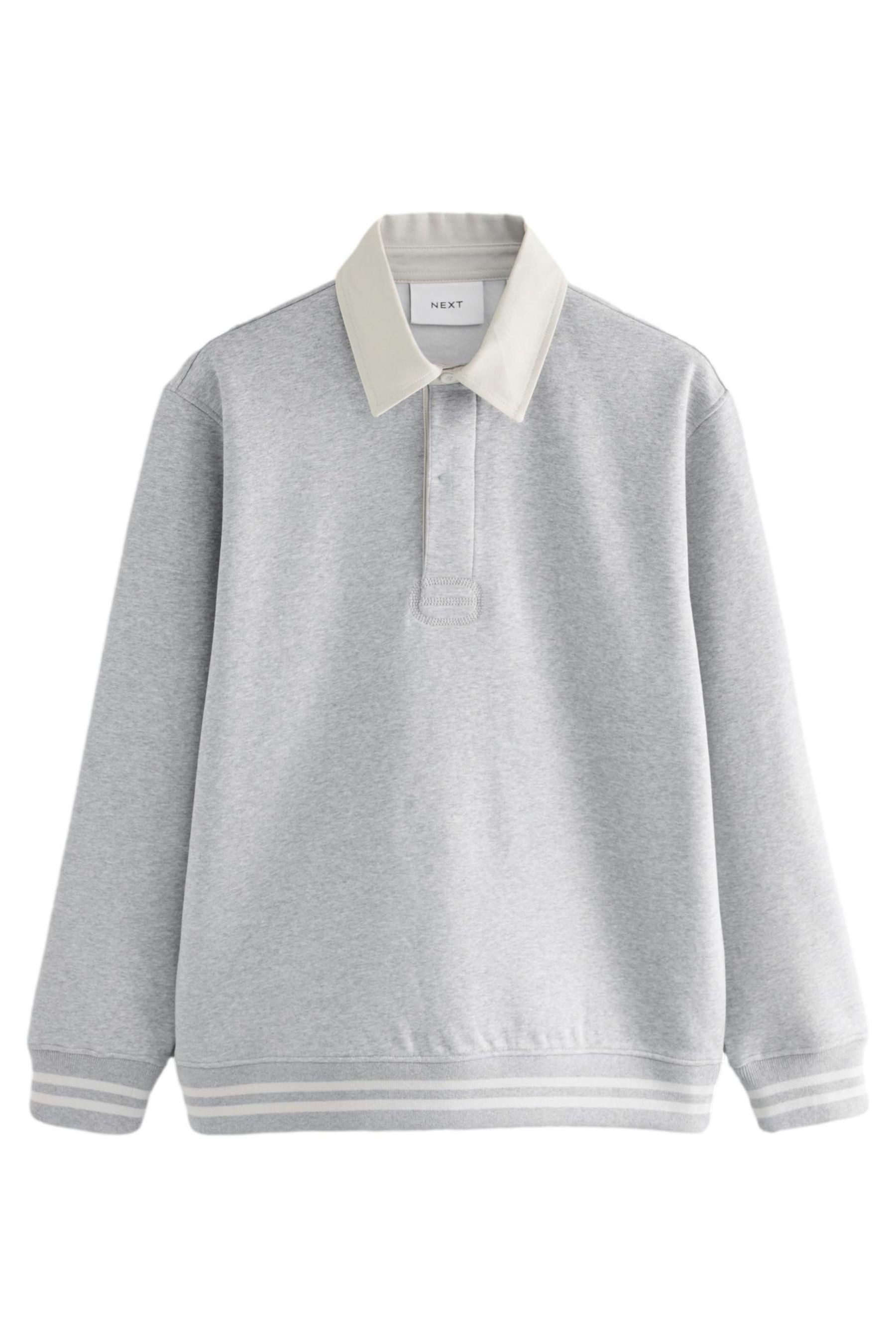 Next Sweater Rugby Polo-Sweatshirt (1-tlg)