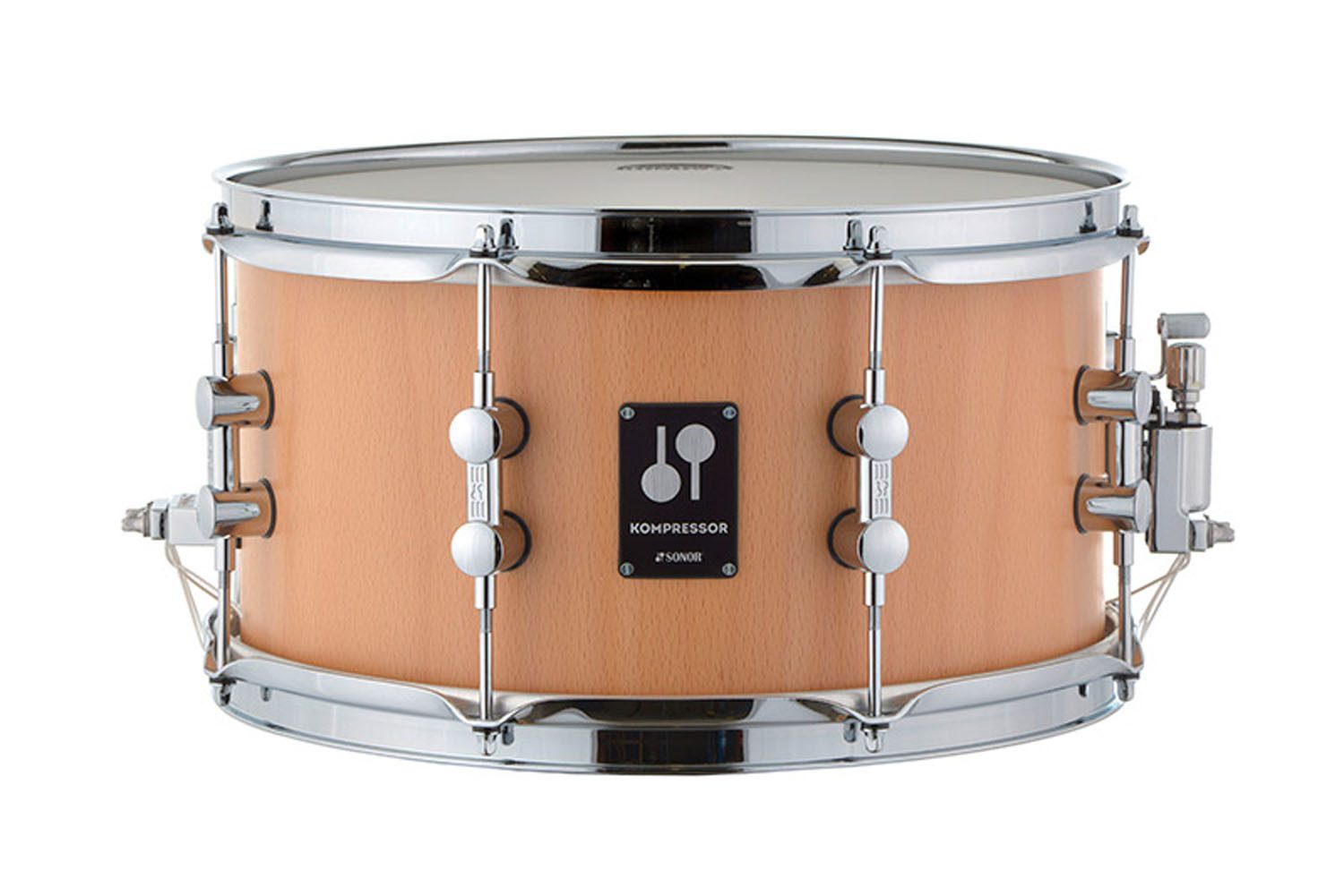 SONOR Snare Drum Sonor Snare-Drum KS 1307 SDW Kompressor Serie Buche