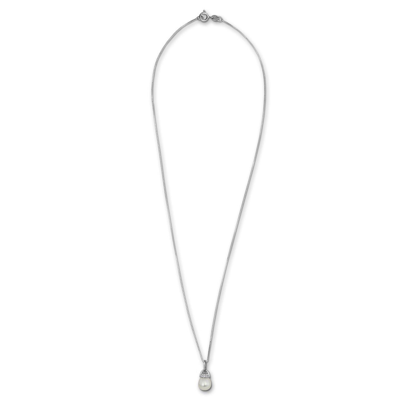 SilberDream Farbe: Damen, Silber, Halsketten weiß Halskette Sterling silber SilberDream silber, ca. Silberkette 925 weiß 45cm,