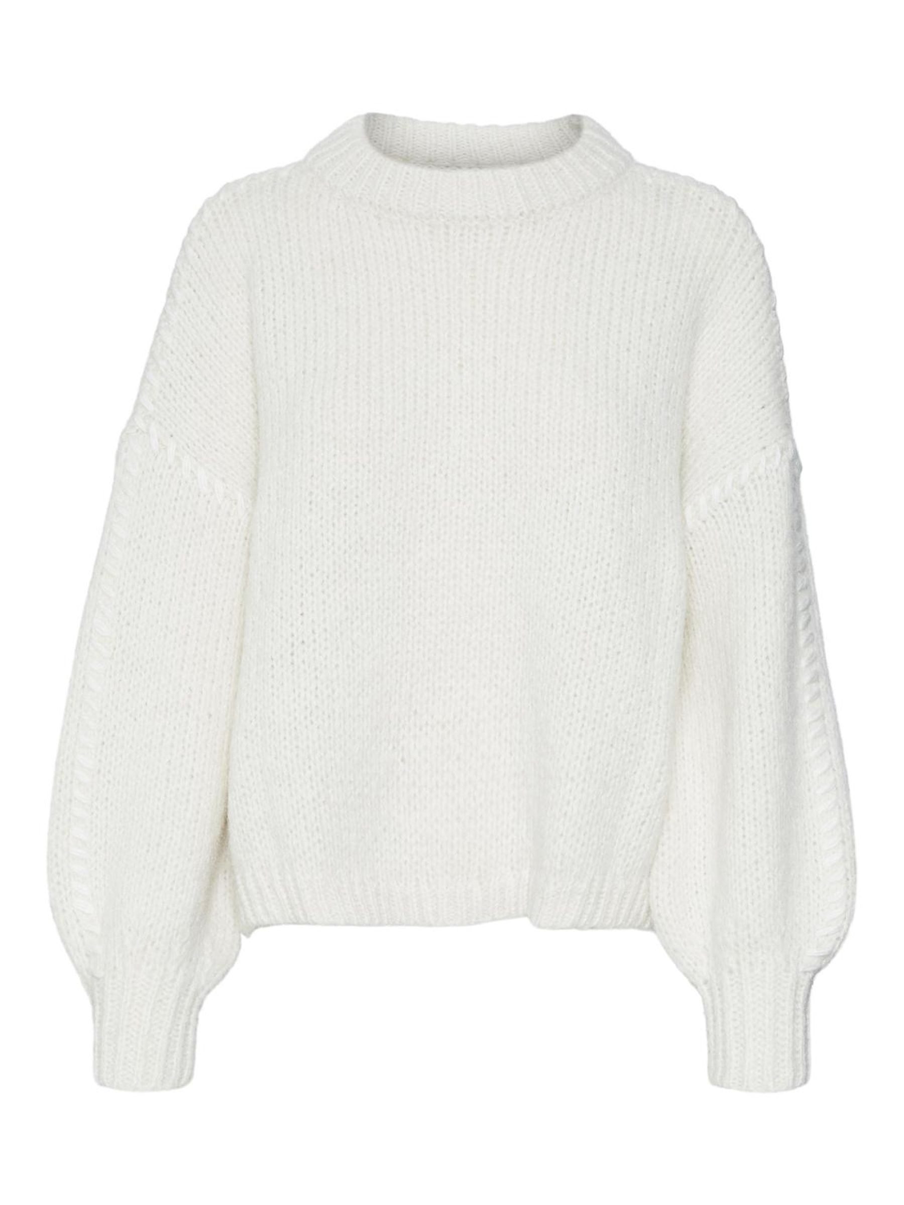 Vero Moda Rundhalspullover VMFENG LS O-NECK PULLOVER GA BOO