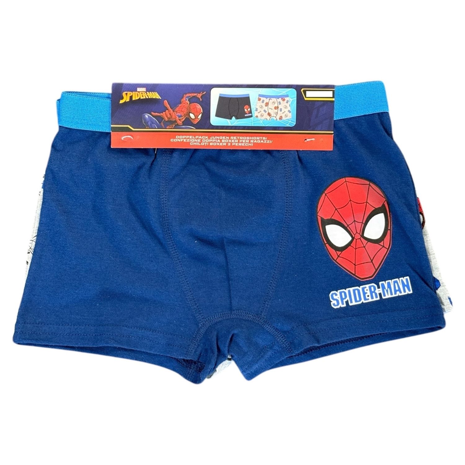 Boxershorts MARVEL 2er Pack Kinder Unterhose Boxershort Jungen Unterwäsche 110/11