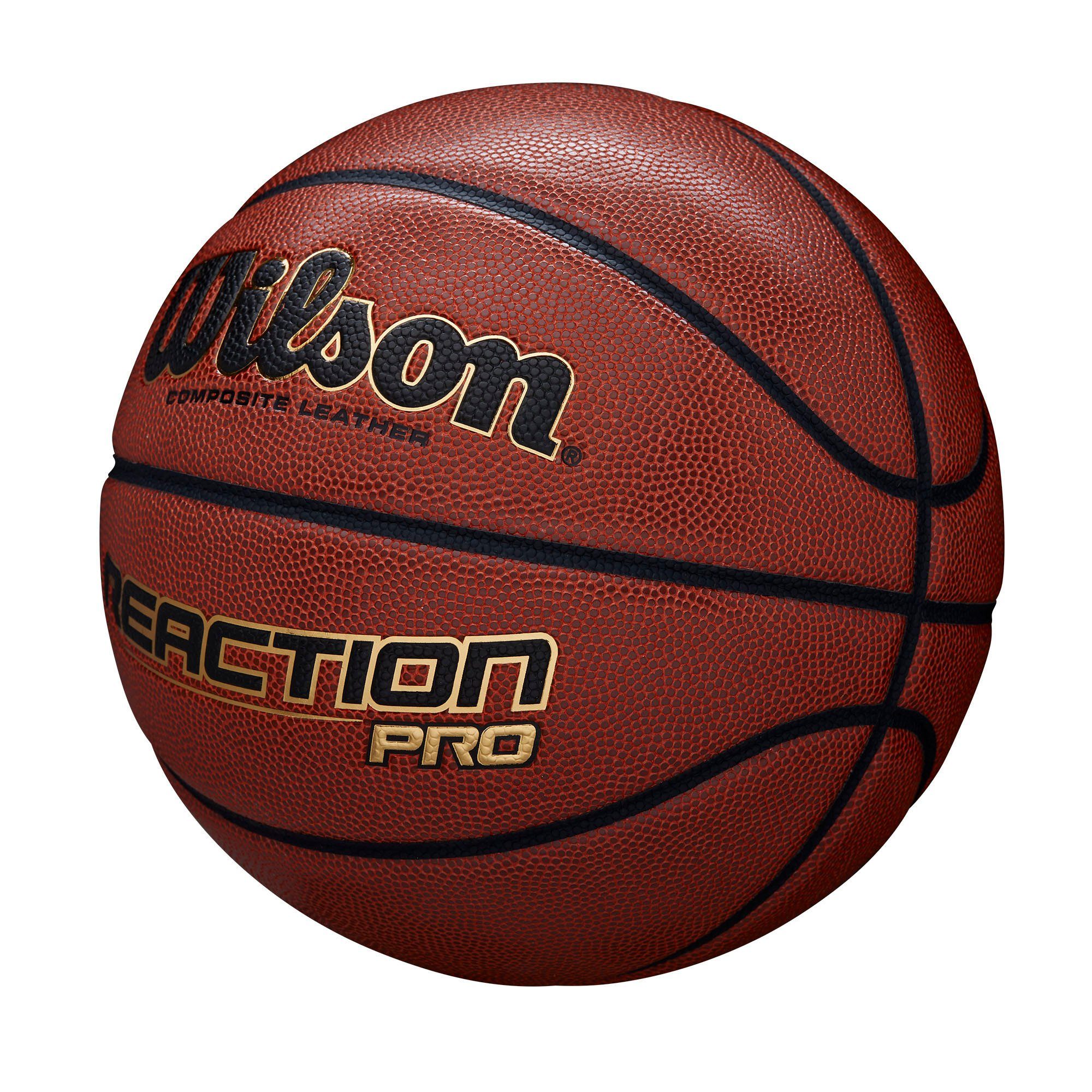Wilson Basketball »REACTION PRO«, HighPerformanceKompositoberfläche