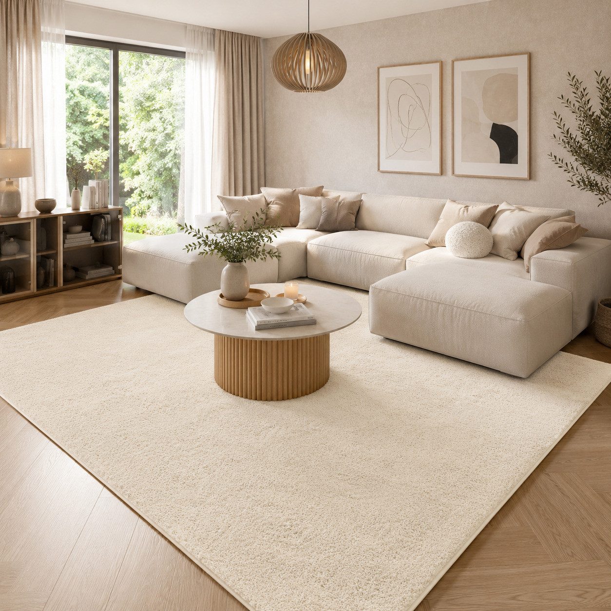 Pergamon Hochflor-Teppich Hochflor Langflor Super Soft Teppich Silky, Rechteckig, Höhe: 30 mm
