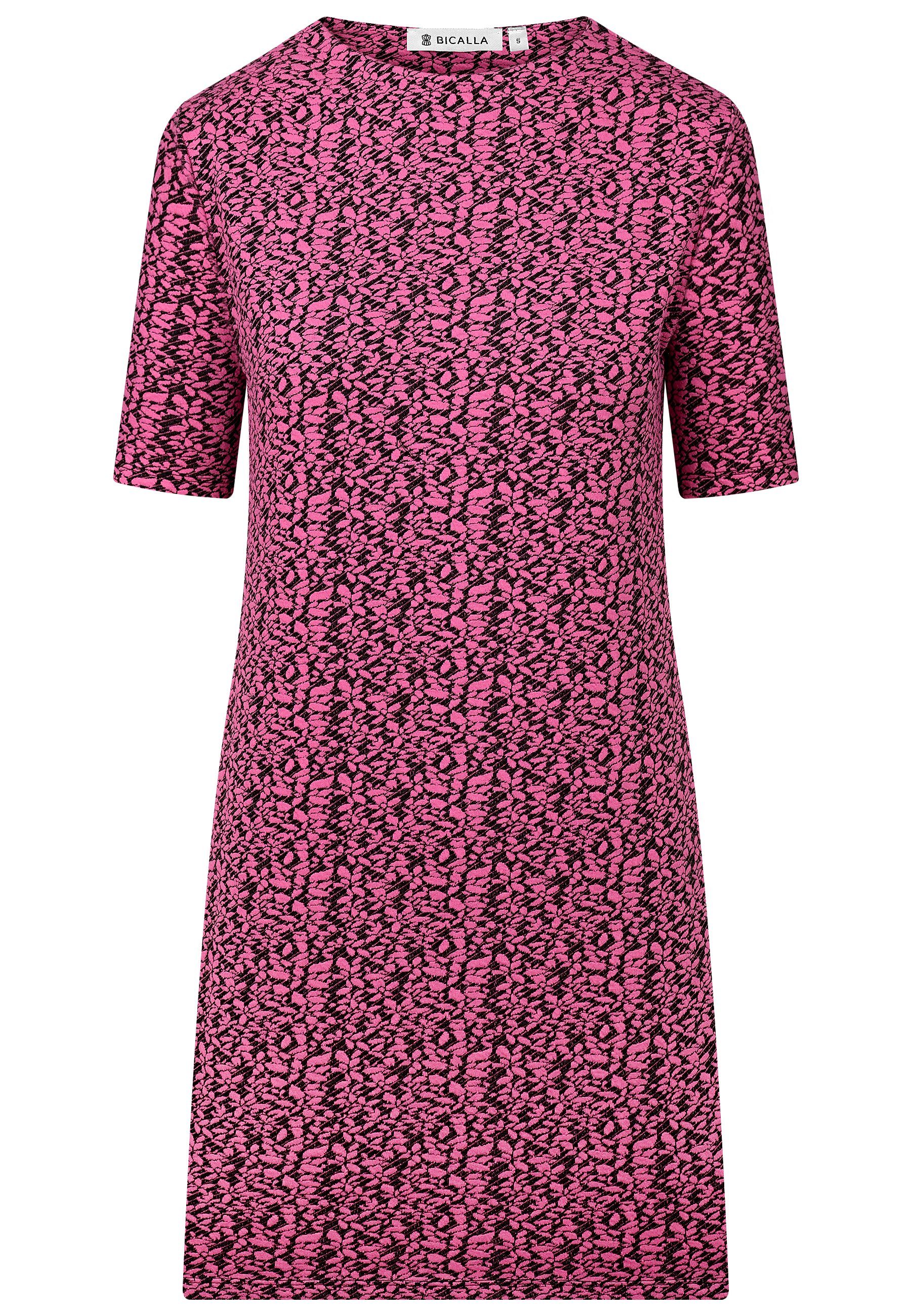BICALLA Midikleid Dress Jacquard - 09/pink-black günstig online kaufen