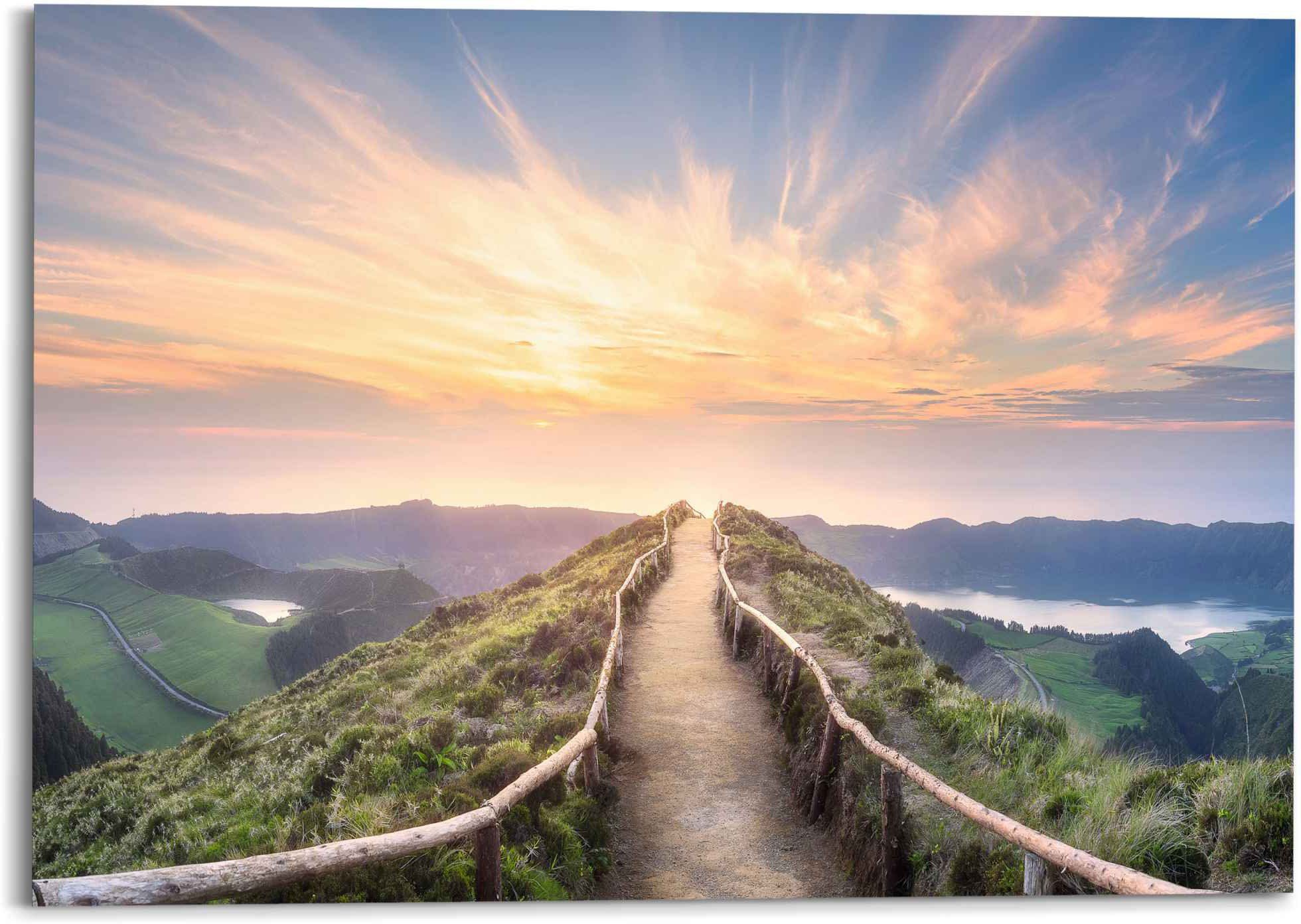Reinders! Wandbild »Morgenröte Berge - Sonnenaufgang - Natur«, (1 Stück)-Otto
