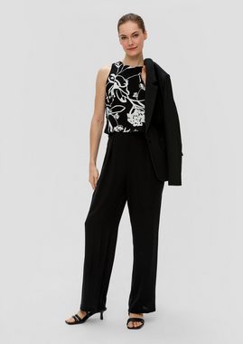 s.Oliver BLACK LABEL Overall Jumpsuit aus Crêpe