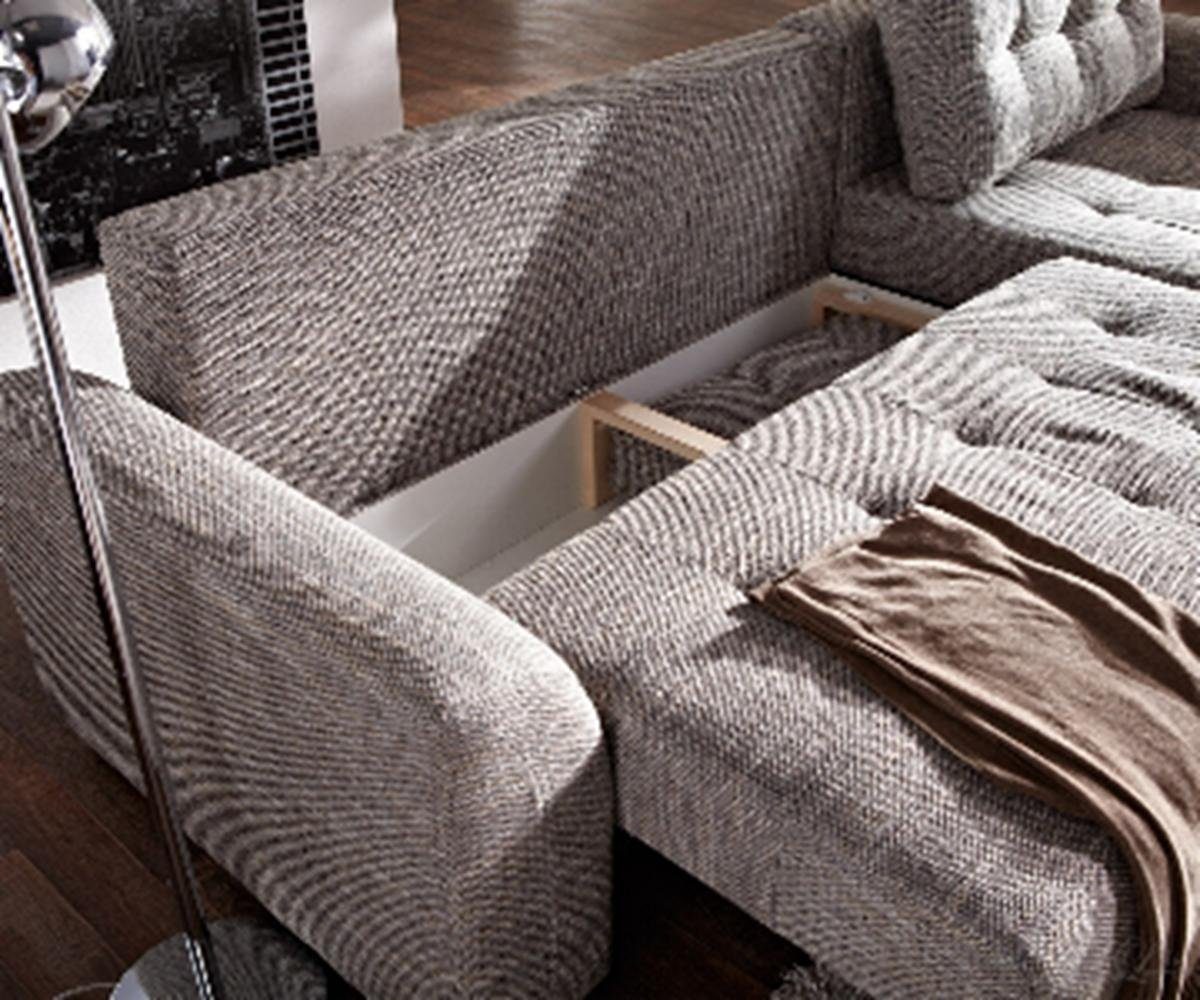 JVmoebel Sofa Sofa Ledersofa Made L-Form Europe in Wohnlandschaft Couch Garnitur