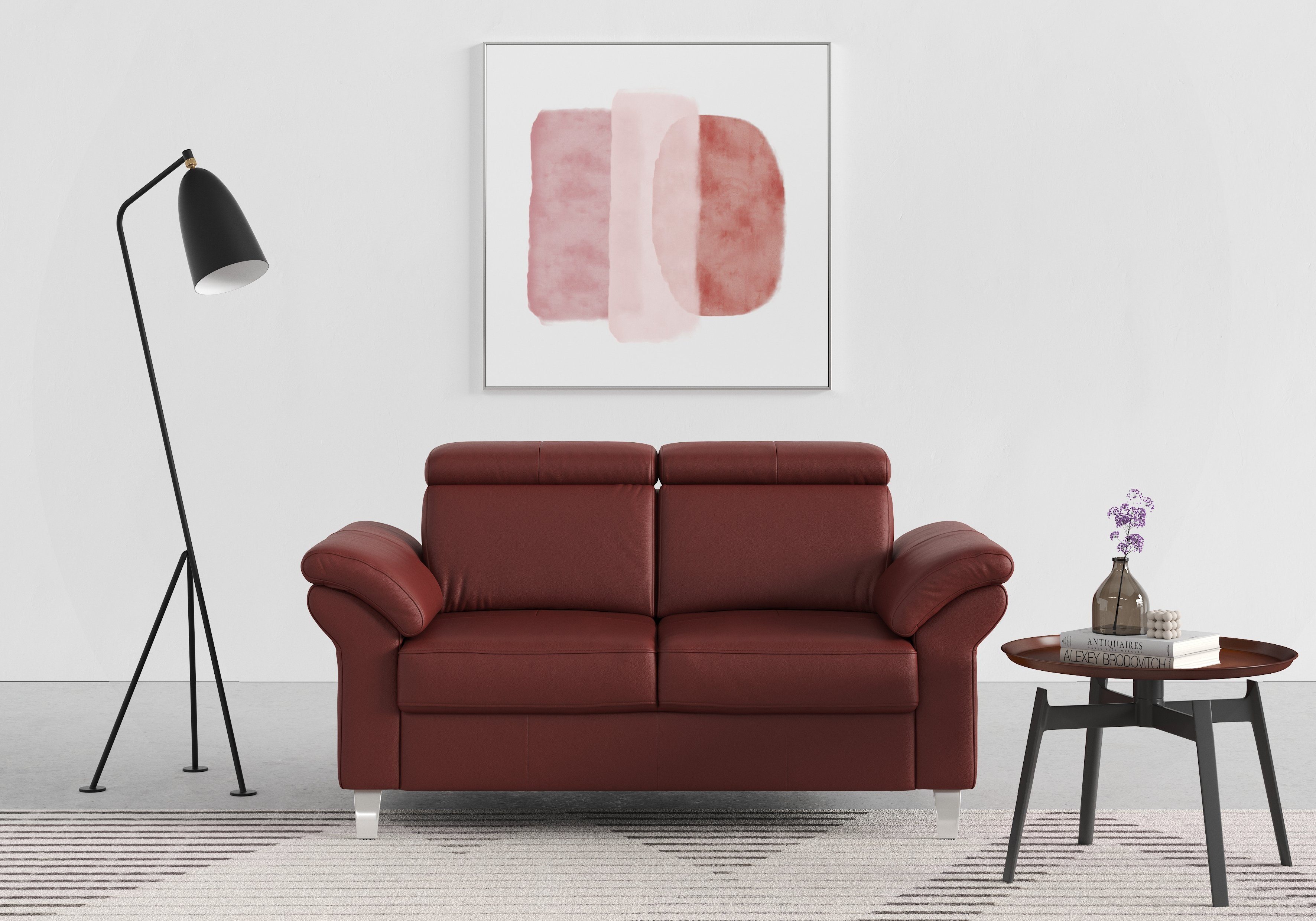 sit&more 2-Sitzer "Arngast", inklusive Federkern und Kopfteilverstellung günstig online kaufen
