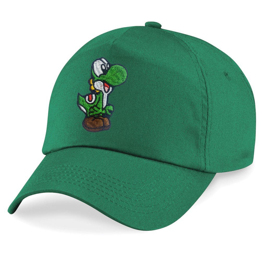 Baseball Cap Kinder Yoshi Baby Stick Patch Mario Super Retro Konsole