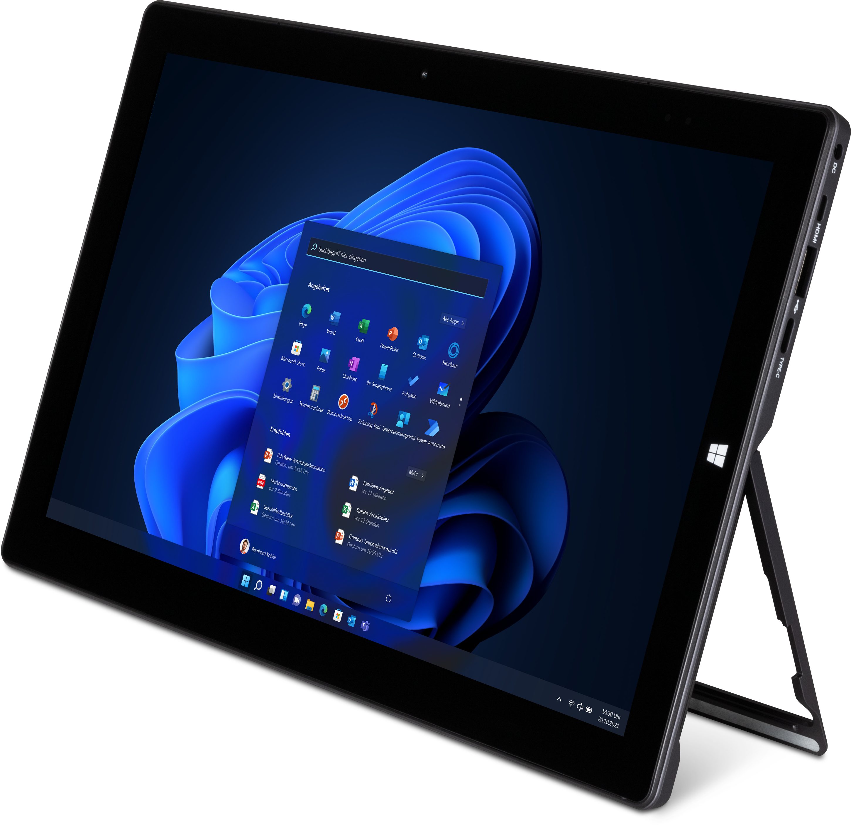 TERRA 1262 V2 PAD Tablet (12,3", 512 GB, Windows 11 Pro, Intel Core i5)