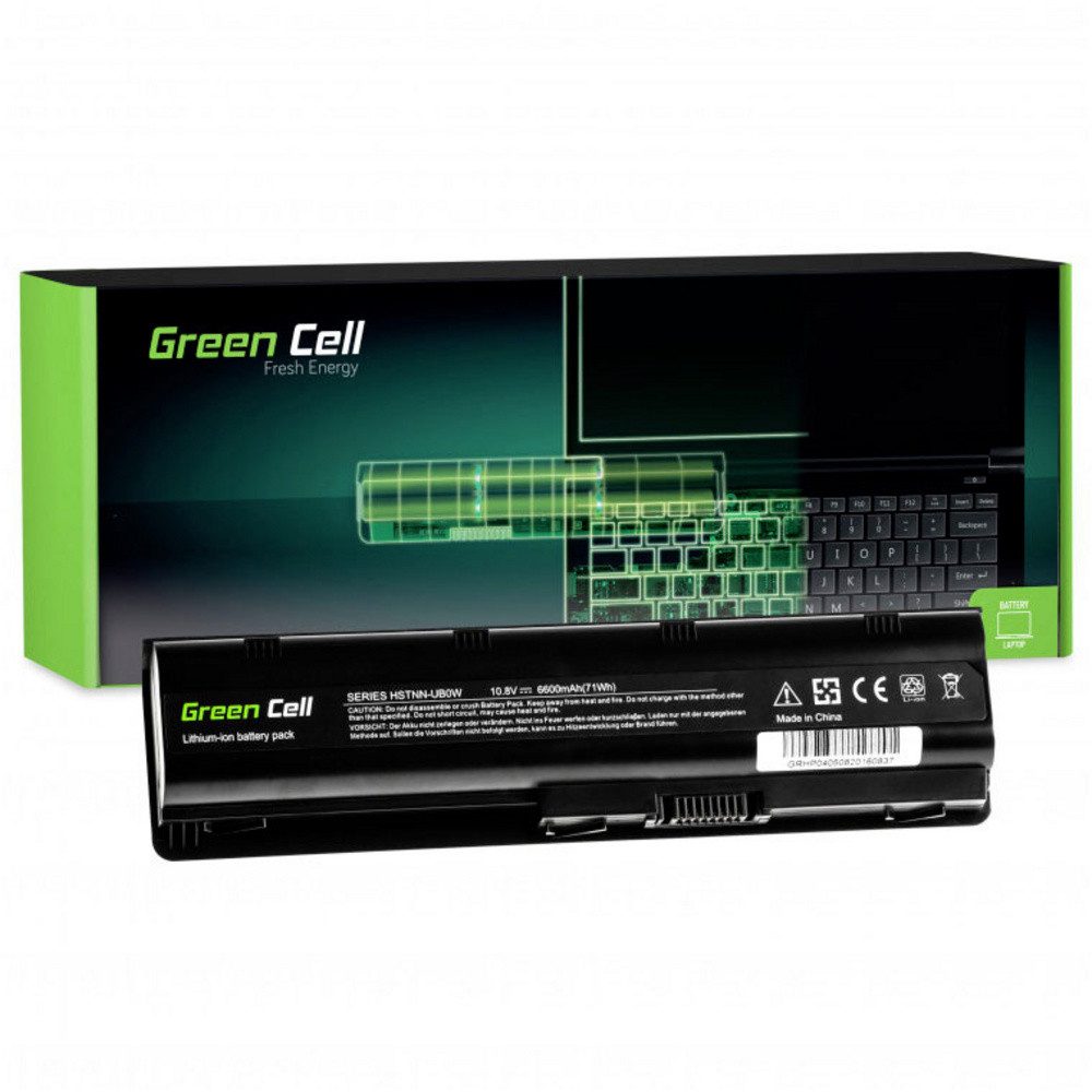 Green Cell Green Cell Notebook-Akku MU06 10.8 V 6600 mAh HP, Compaq Laptop-Akku 6600 mAh