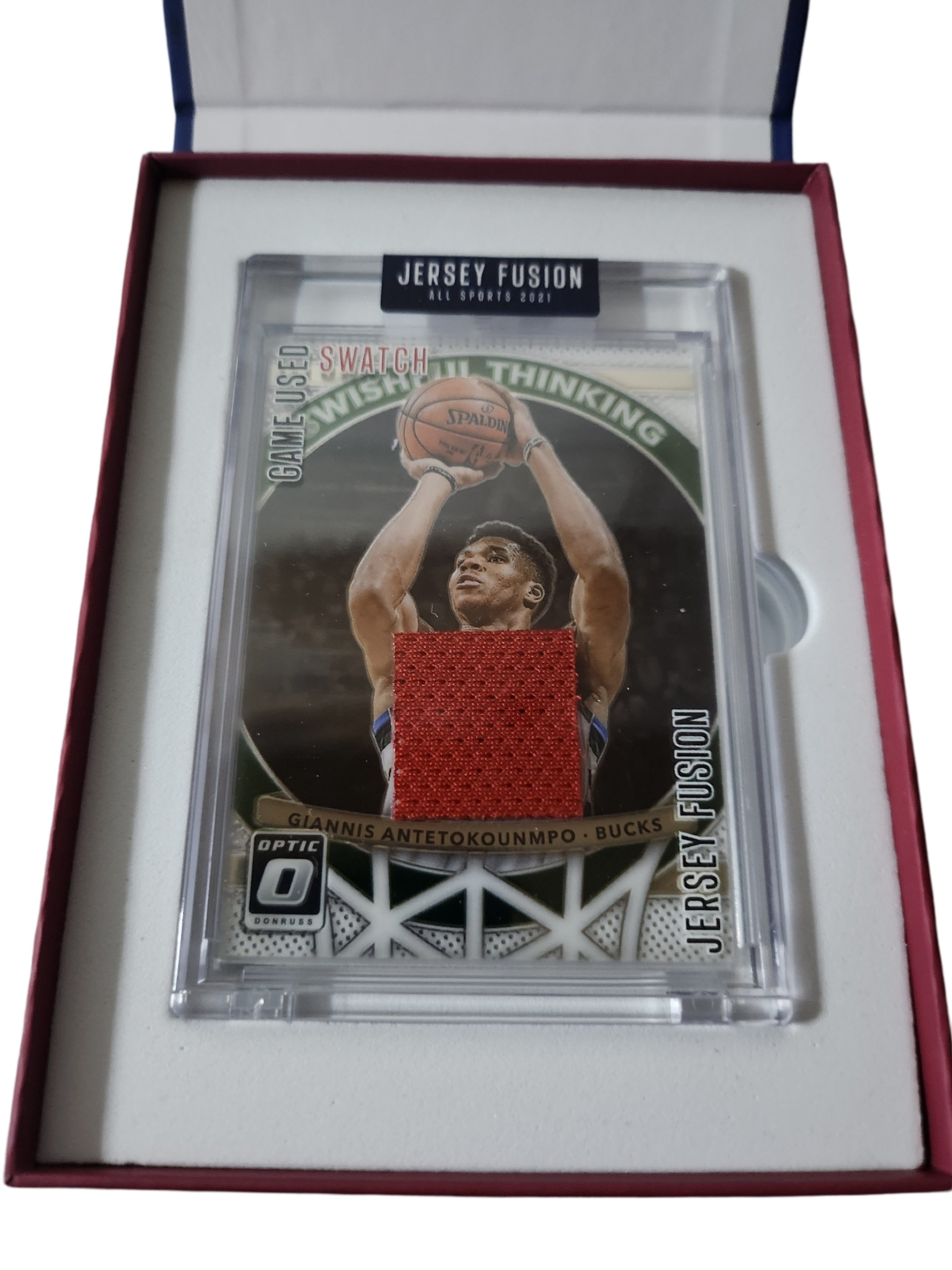 Jersey Fusion Sammelkarte Giannis Antetokounmpo Jersey Fusion 2013 Shorts