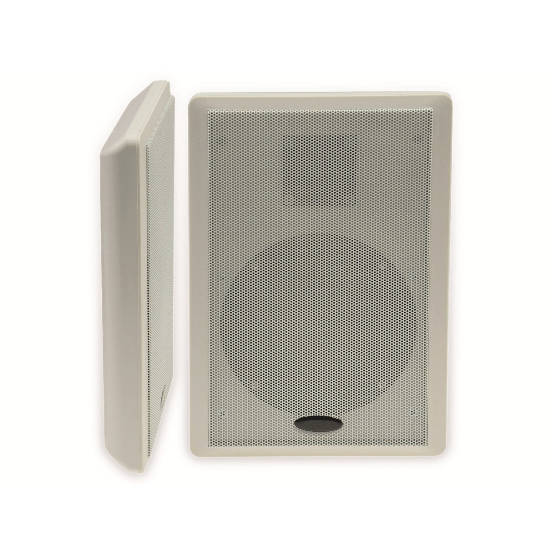 ChiliTec CHILITEC Flach-Lautsprecher 17804, 40 W, weiß, 2 Einbaulautsprecher