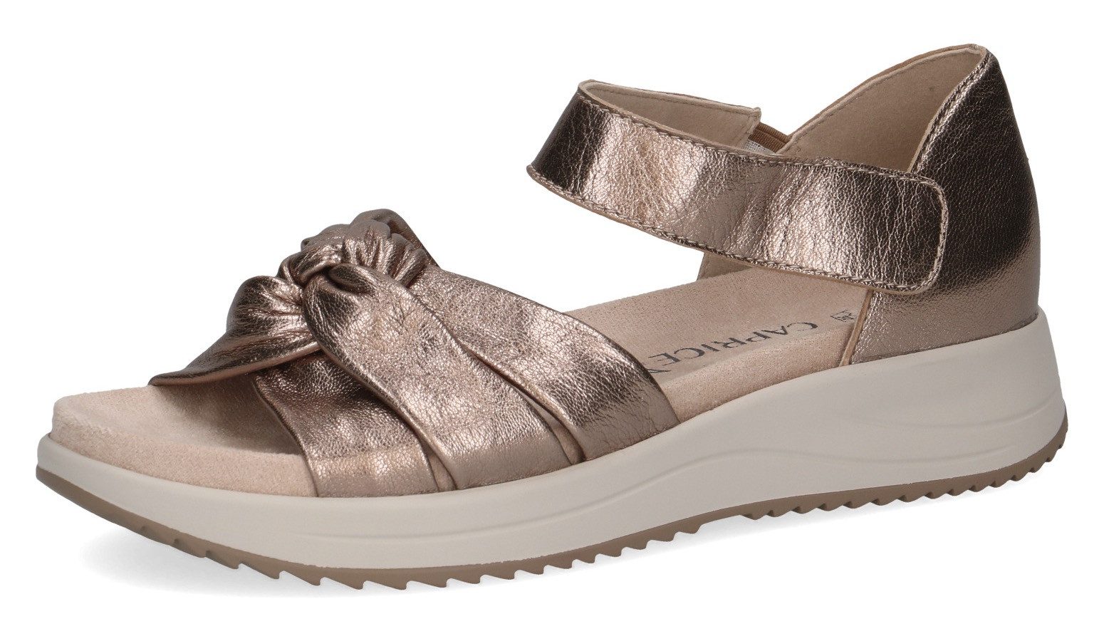 Caprice Riemchensandale, Keilsandalette, Sommerschuh, Bequemschuh mit Klett günstig online kaufen