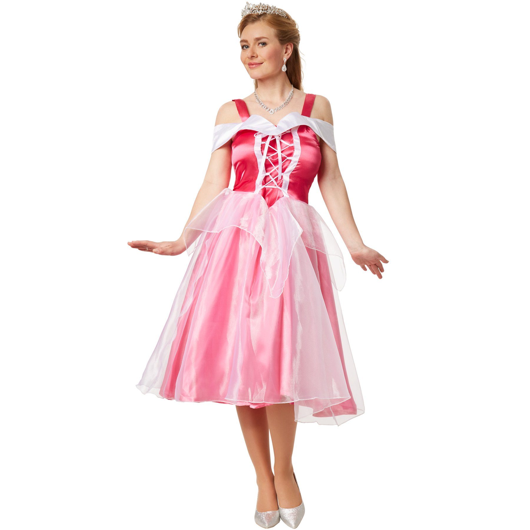 dressforfun Kostüm Frauenkostüm Prinzessin Aurora, Elegantes Abendkleid zum günstig online kaufen