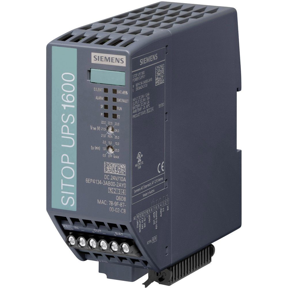 SIEMENS Siemens SITOP UPS1600 Industrielle USV-Anlage (DIN Rail) Hutschienen-Netzteil