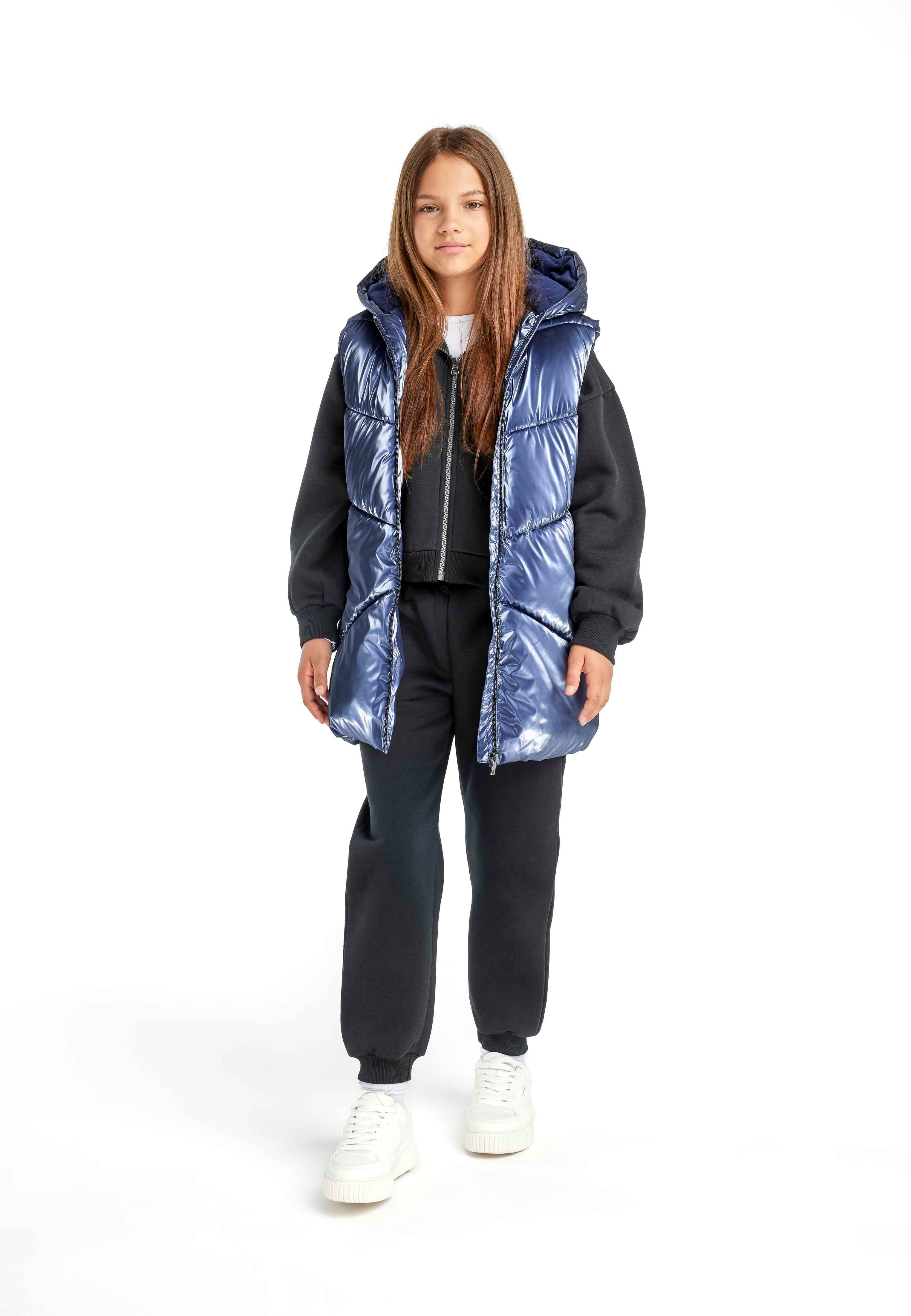 MINOTI Funktionsweste im Metallic-Look (2-14y) günstig online kaufen