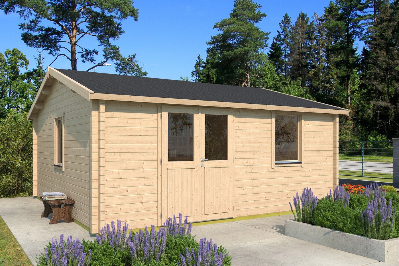 Fjordholz Gartenhaus Narvic 70 G