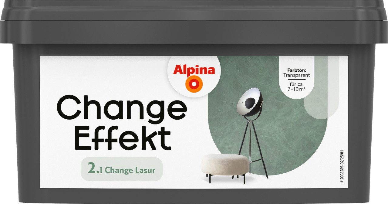 Alpina Wandfarbe Alpina Wandfarbe Change Effekt Lasur 1 L