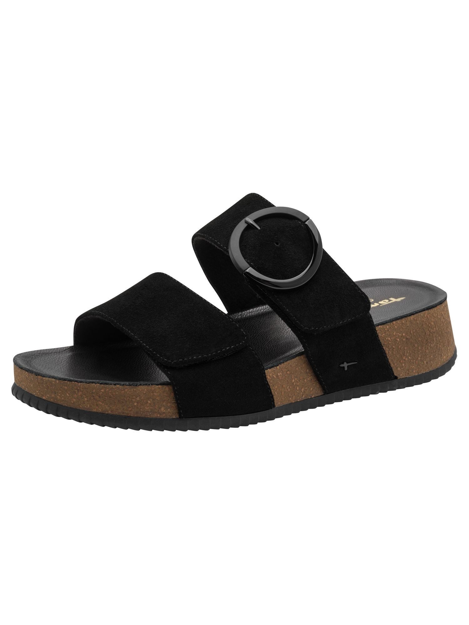WIDE FIT MultiAdjustable, comfortFit aus Leder Keilpantolette