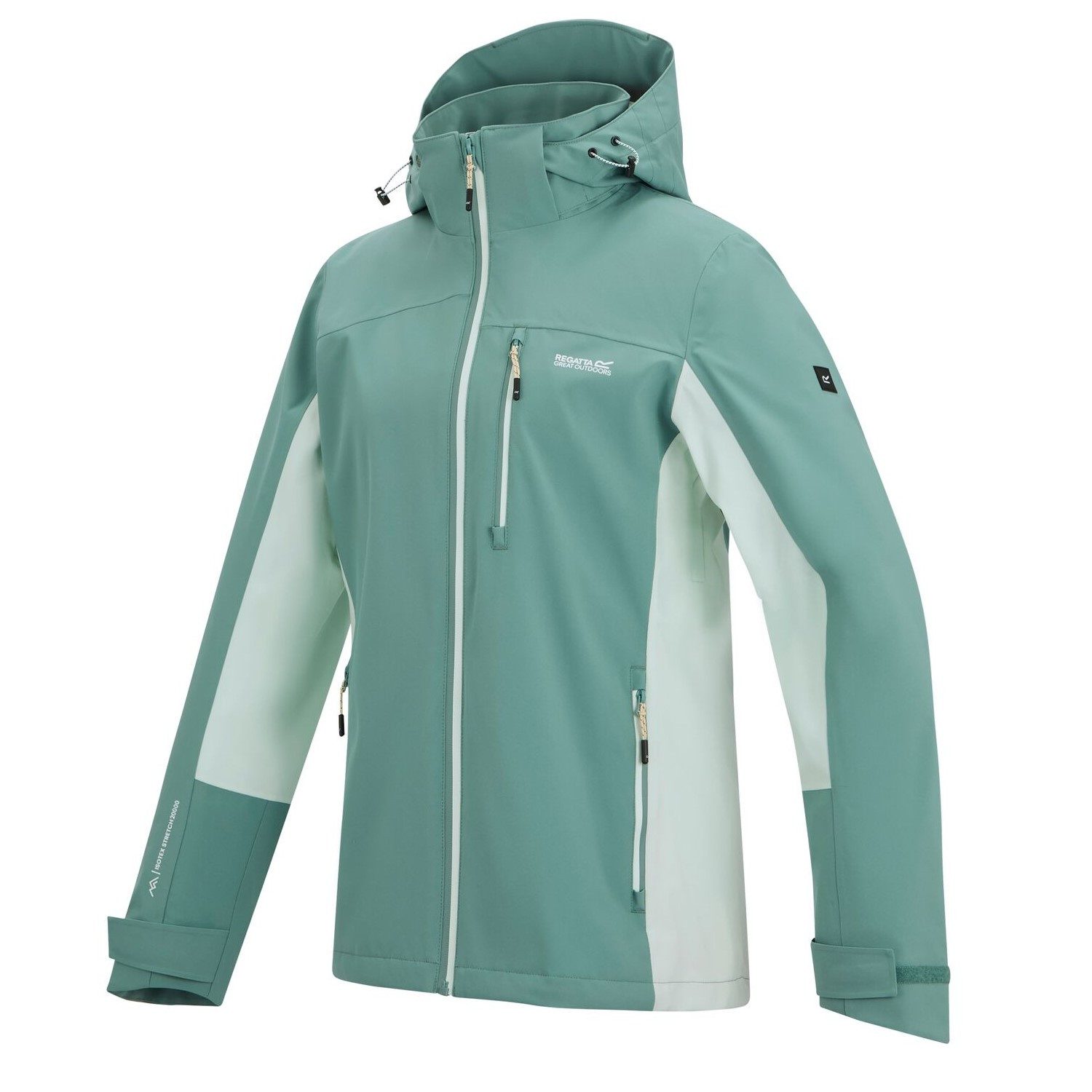 Regatta Outdoorjacke Wanderjacke Bosfield mit Kapuze und Wasserdicht