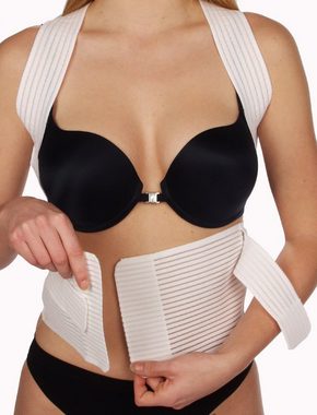 Hydas Bauch- und Rückenstützgürtel Geradehalter mit Stützgürtel (1-tlg), extra weit geschnittene Form für Damen und Herren mit kräftiger Figur