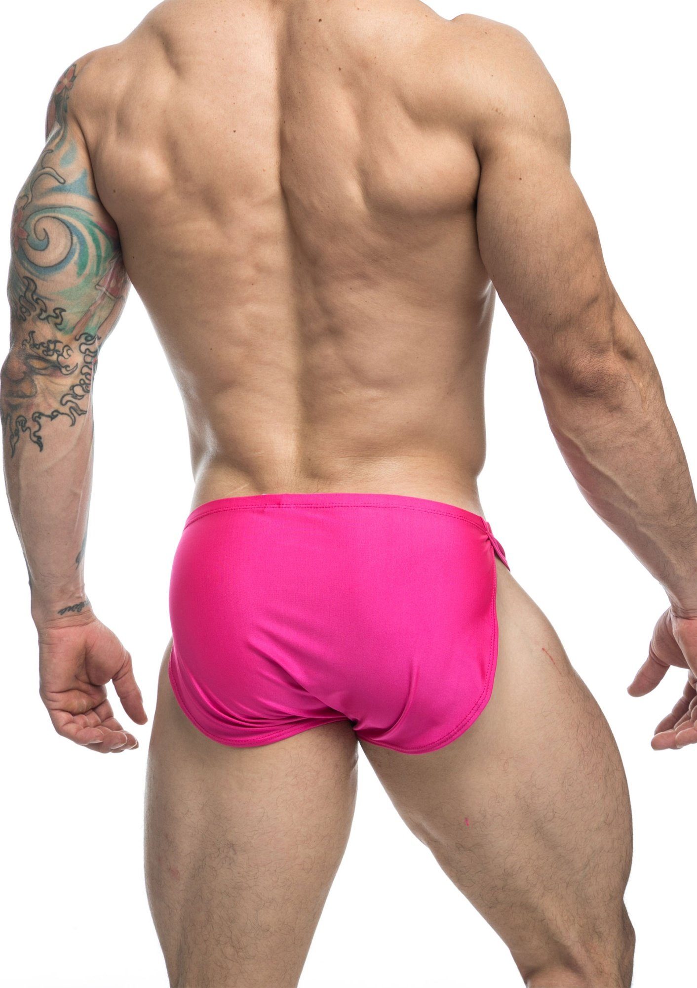 Justin + Simon Slip - Runnig pink Shorts