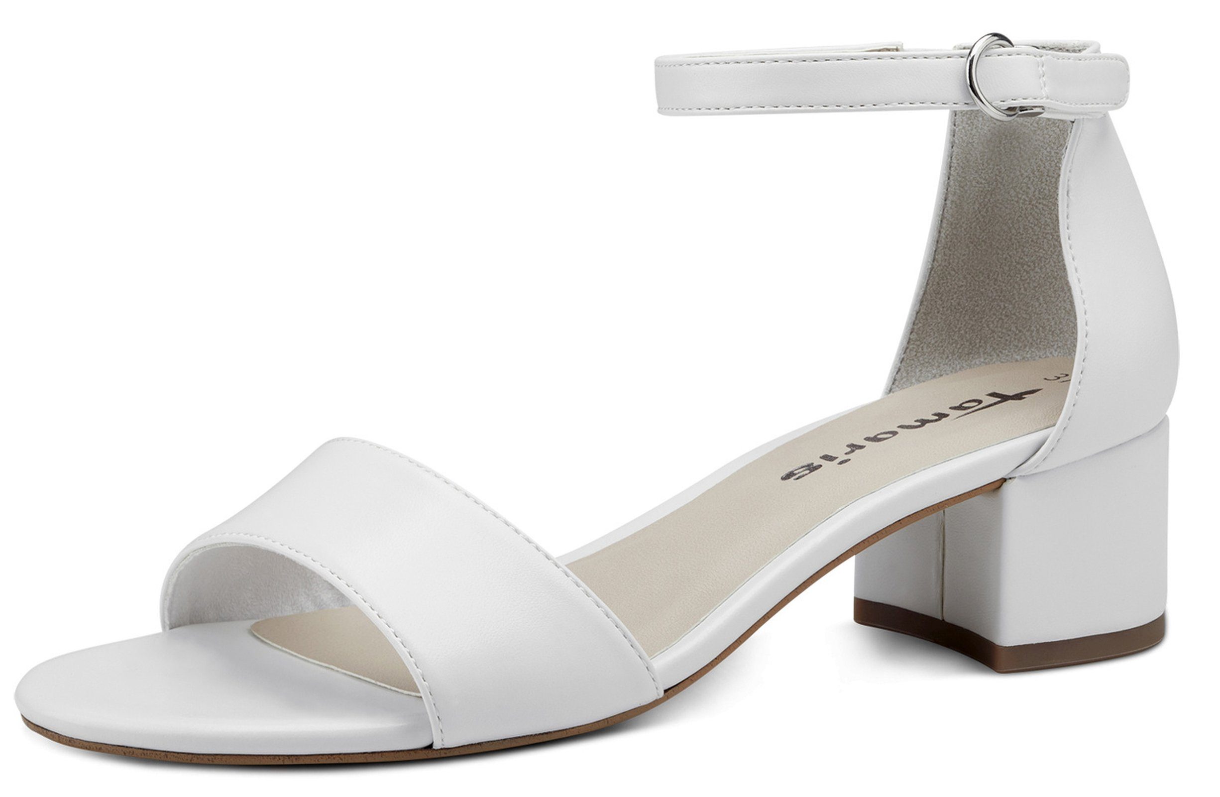 Tamaris 1-28295-20 140 White Matt Sandale