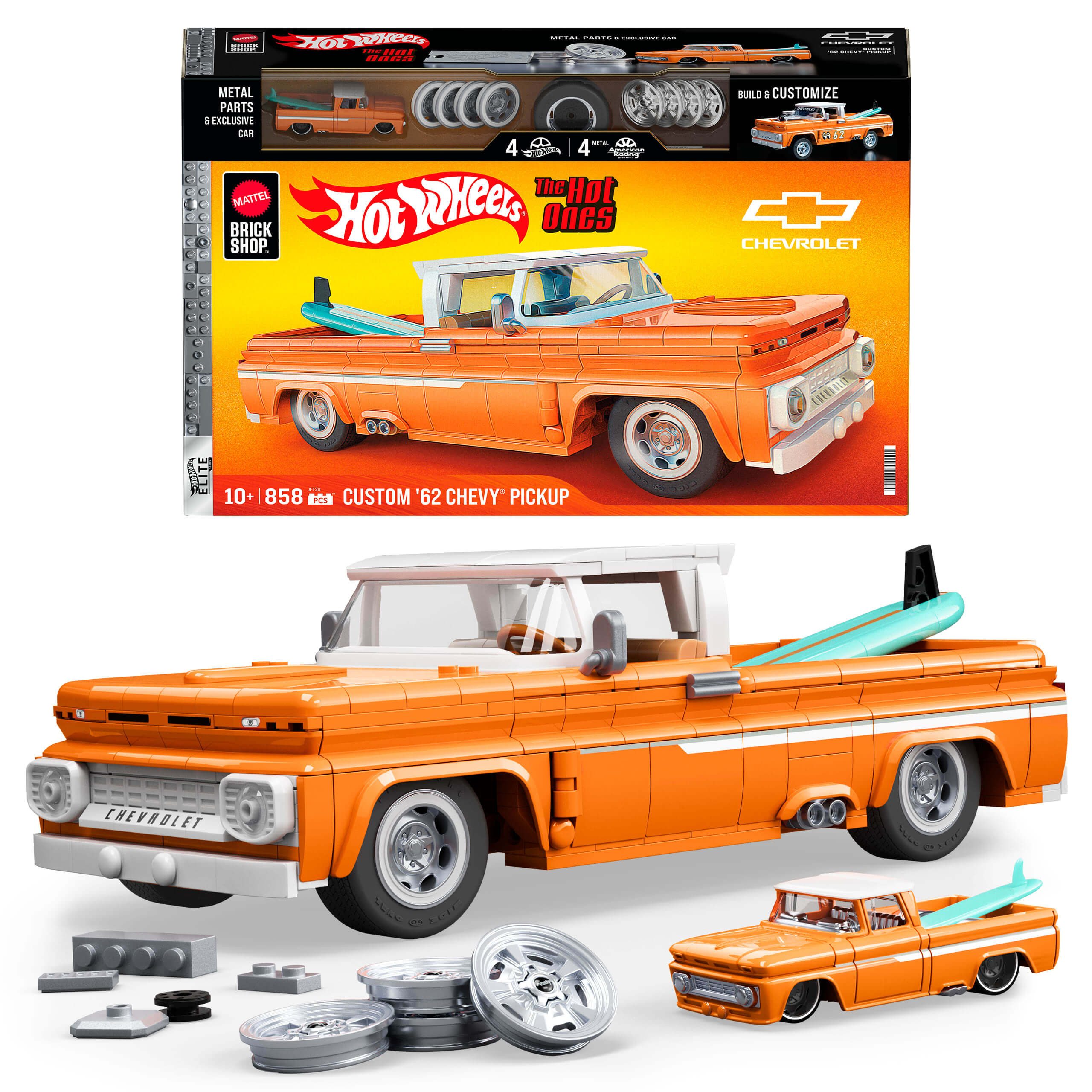 Mattel® Mattel JFT20 - Mattel Brick Shop HW ELITE SERIES CHEVY Konstruktions-Spielset