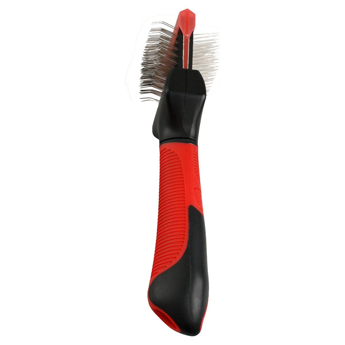 Zupfbürste Professional Soft-Zupfbürste beidseitig rot/schwarz