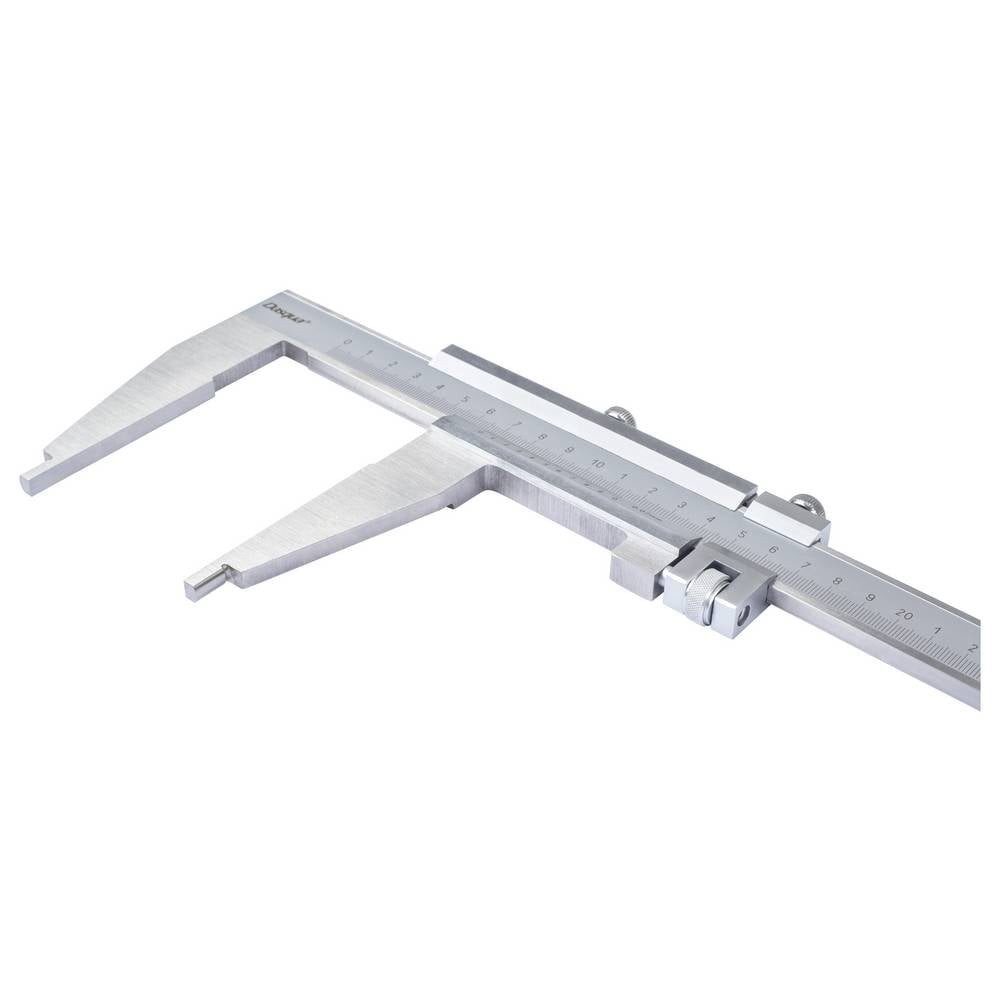 Dasqua Messschieber Monoblock-Messschieber mit Spitzenbacken und Feineinstellung 1310-0005