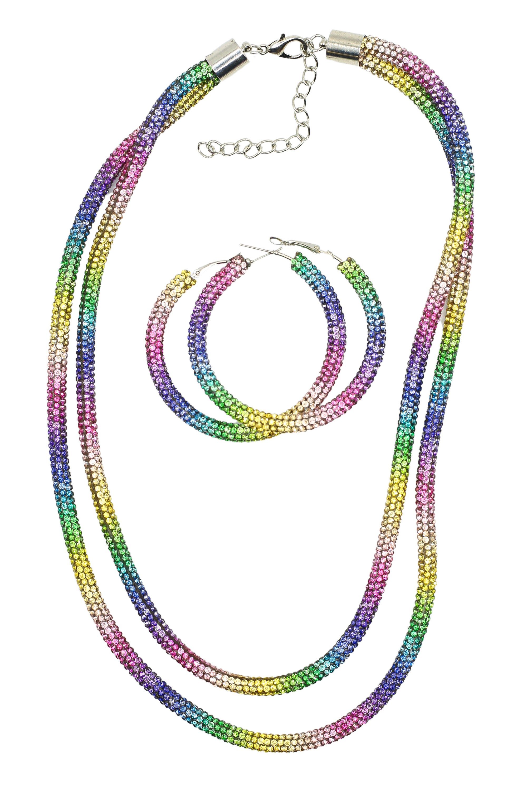 COLLEZIONE ALESSANDRO Schmuckset Rainbow