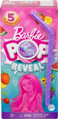 Barbie Anziehpuppe Pop Reveal kleine Chelsea-Puppe der Fruit Serie, mit 5 Überraschungen
