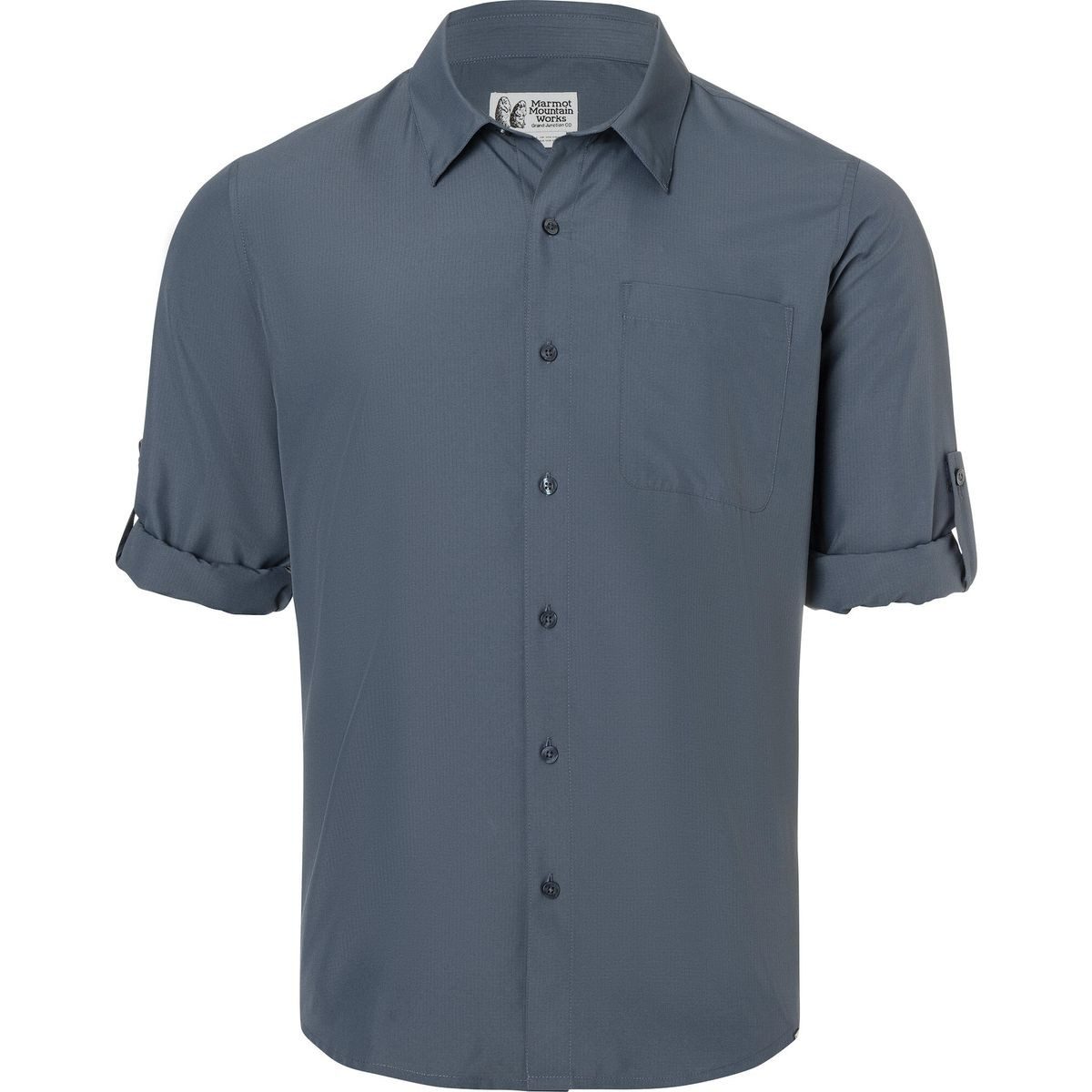 Marmot Outdoorbluse Airexchange UPF 40 Long Sleeve Shirt Langarmshirt mit UV-Schutz, atmungsaktivem Gewebe und praktischen