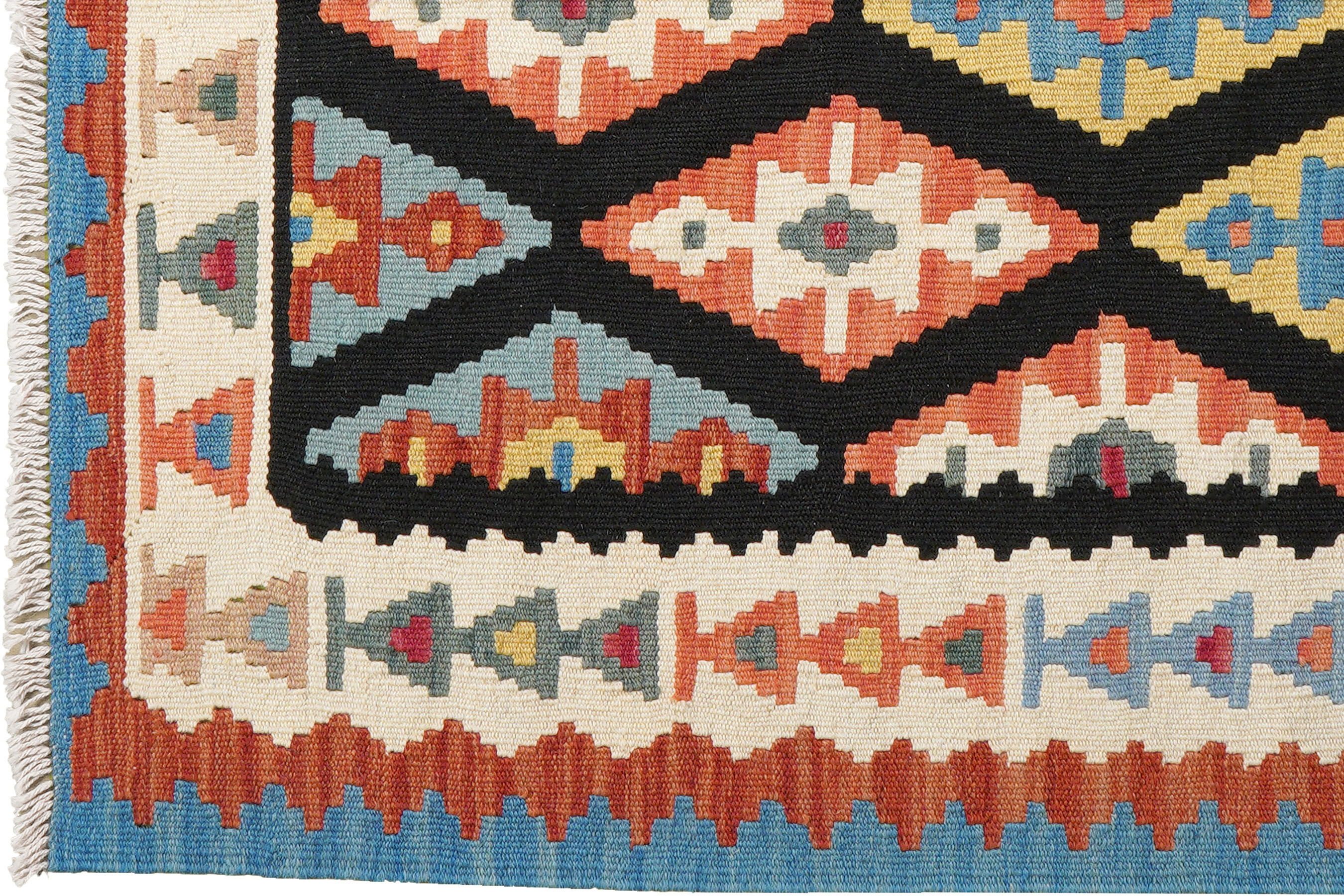Rugtales Teppich Kelim Gashgai 148x106cm, Rechteck, Handgemachtes Unikat, nachhaltig und fair gefertigt