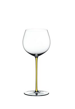 RIEDEL THE WINE GLASS COMPANY Champagnerglas Riedel Fatto A Mano Oaked Chardonnay Gelb, Glas