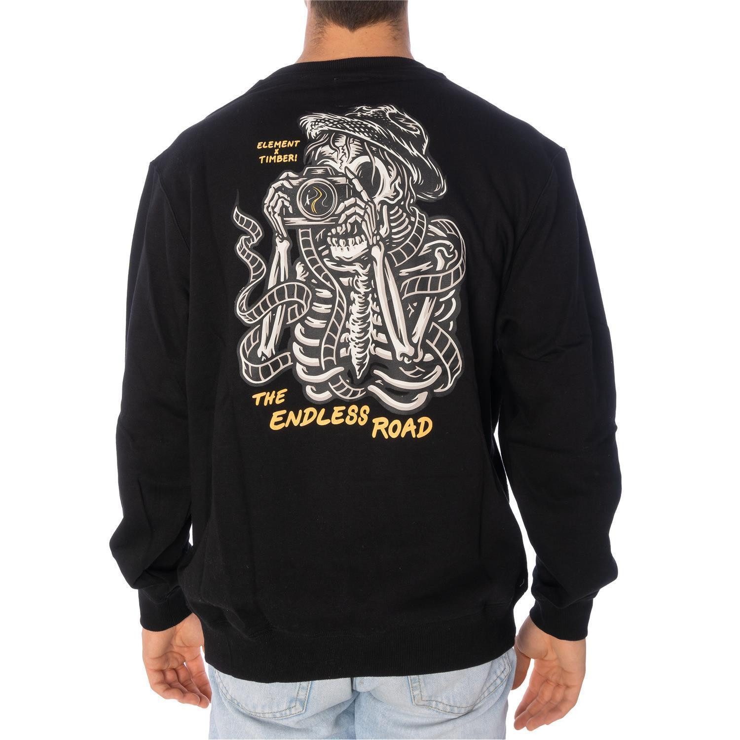 Element Sweater Sweatpulli Element Timber Captured (1-tlg) Großer "Element" Logo-Print auf der Rückseite
