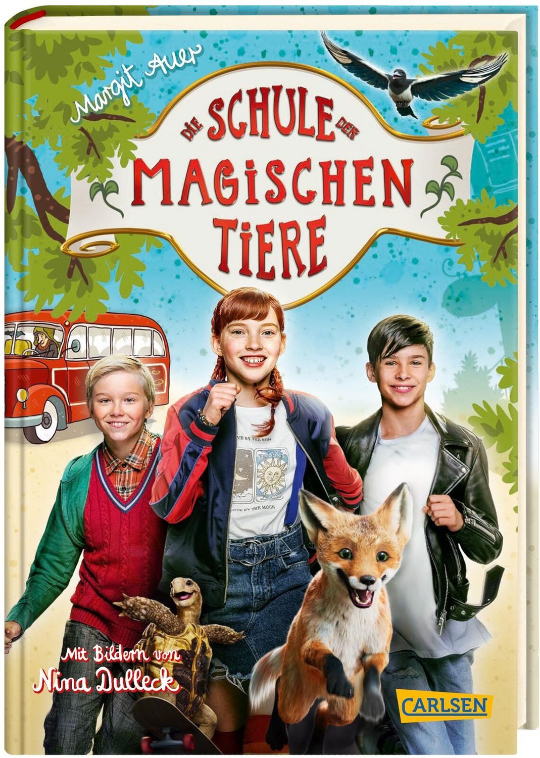 Kinderbuch Die Schule der magischen Tiere: Das Buch zum Film mit vielen farbigen Margit Auer
