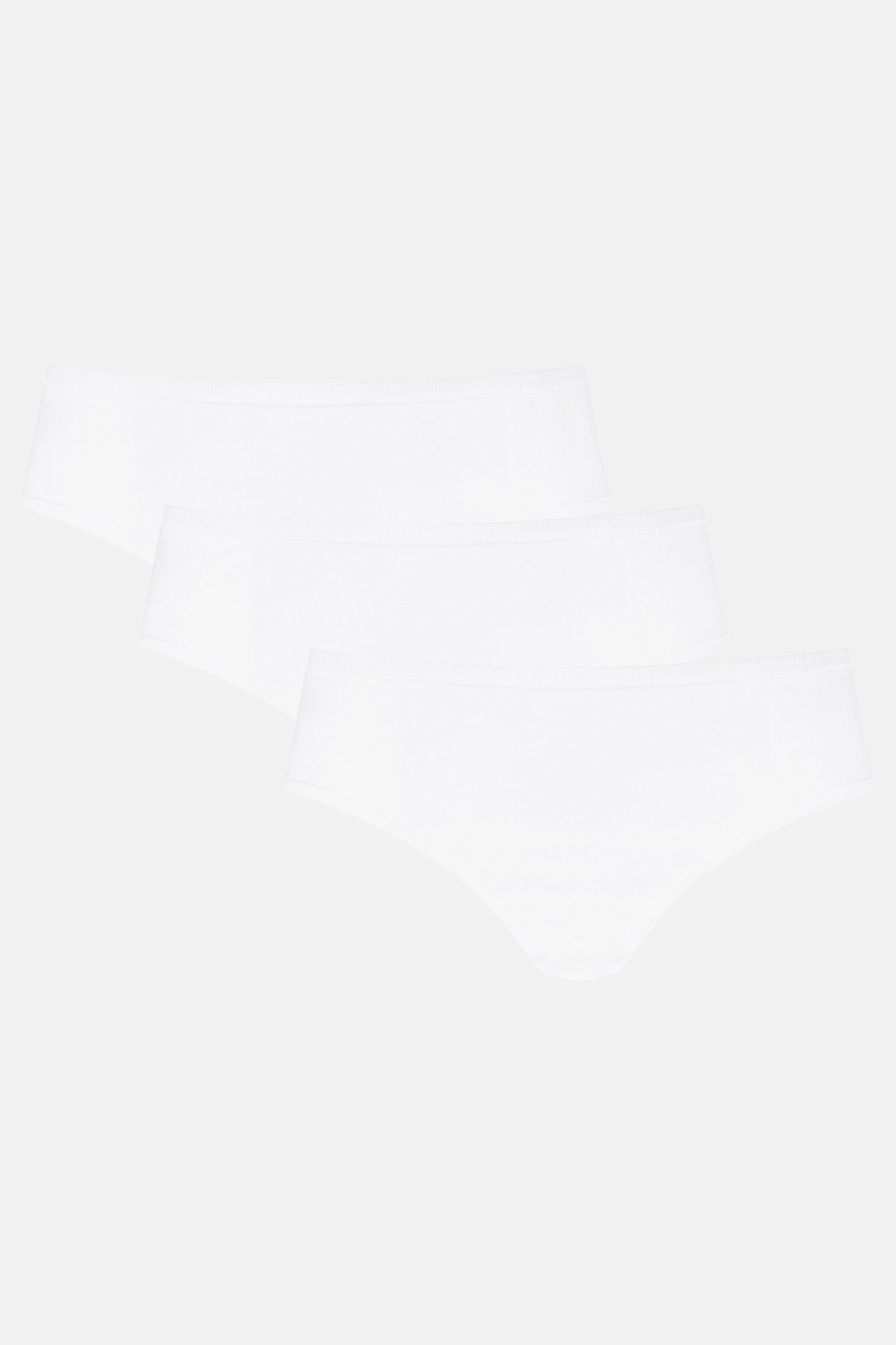 Mey Taillenslip Mey Hüft-Slip 3er-Pack Serie 2000 Uni Unterhose (1-St., 1) Dreierpack, Premium-Slips, 100% Baumwolle