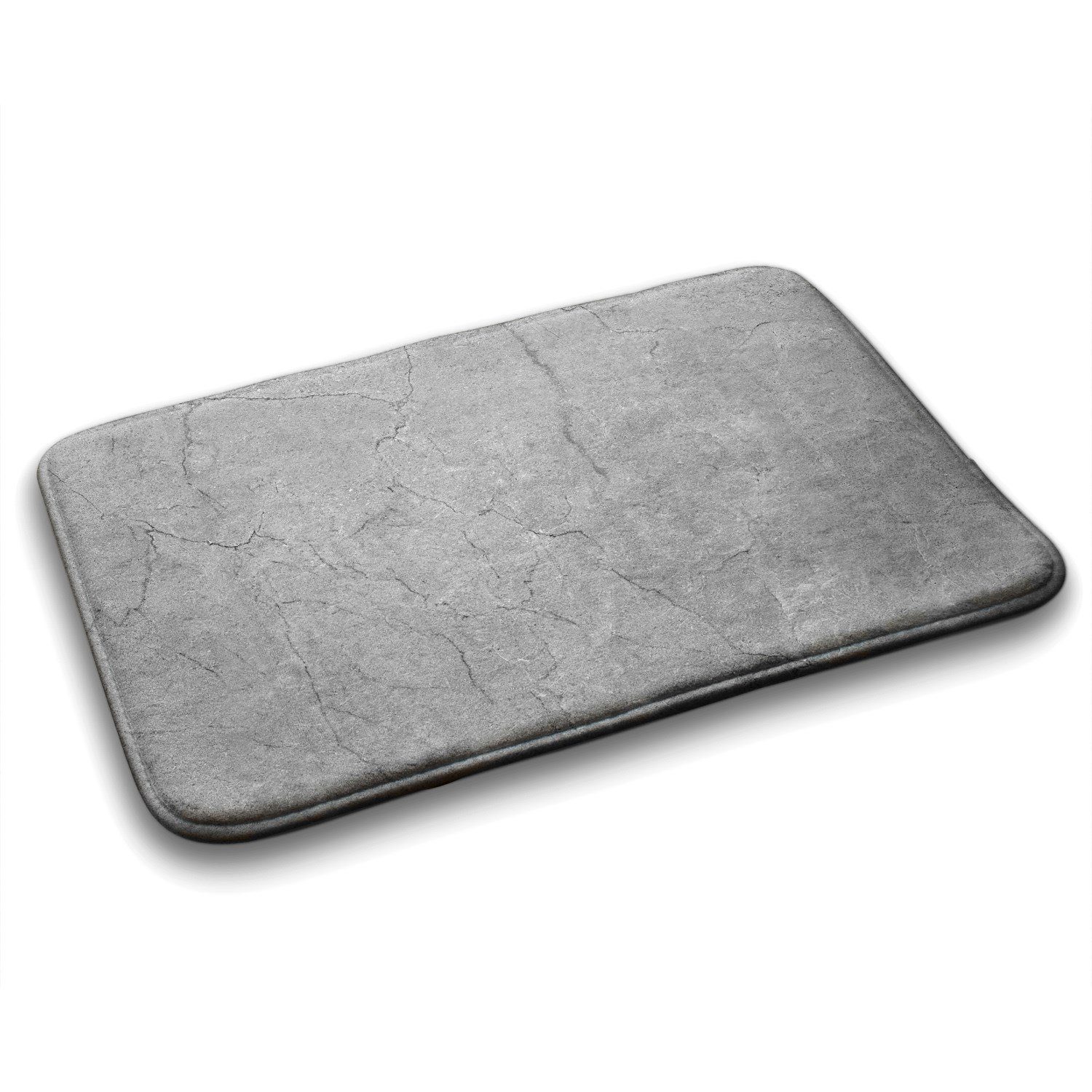 Tulup Teppich Badteppich Saugfähige Badezimmer Teppich Badvorleger Badematte, Höhe: 10 mm, 75 cm x 45 cm