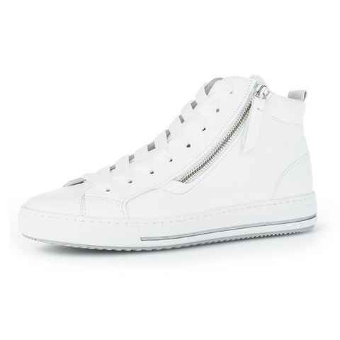 Gabor FLORENZ Plateausneaker, Schnürschuh, Freizeitschuh, High Top-Sneaker in Schuhweite G (weit)