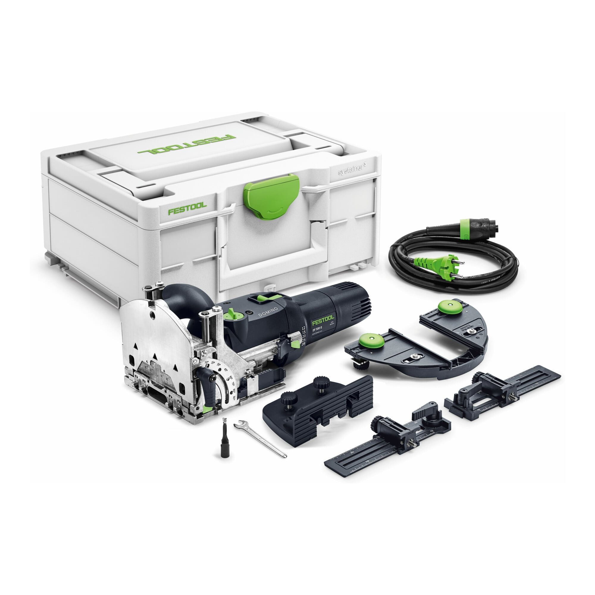 FESTOOL Flachdübelfräse Festool Dübelfräse DOMINO DF 500 RQ-Set