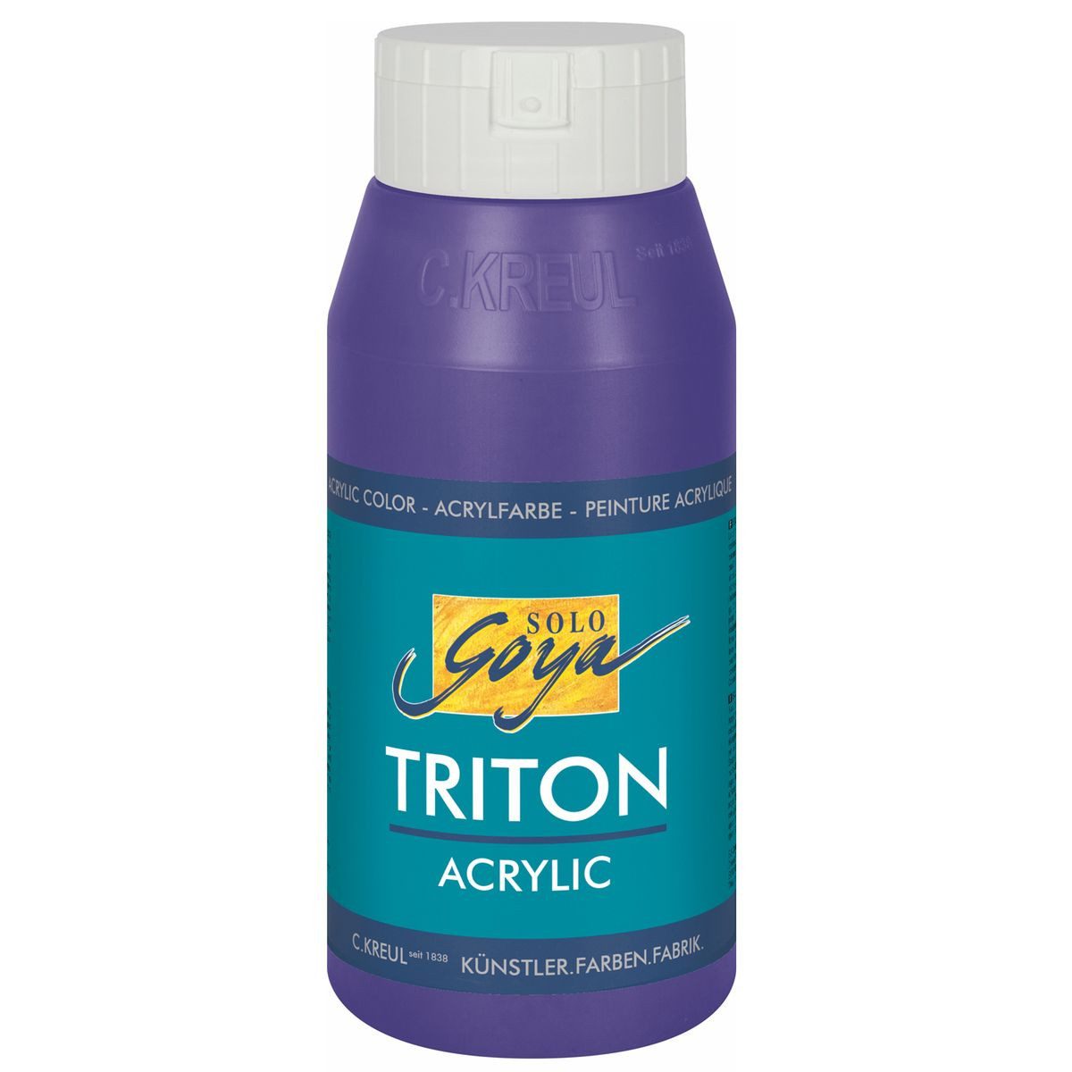C. KREUL Acrylfarbe KREUL Acrylfarbe SOLO Goya TRITON violett 750ml Flasche