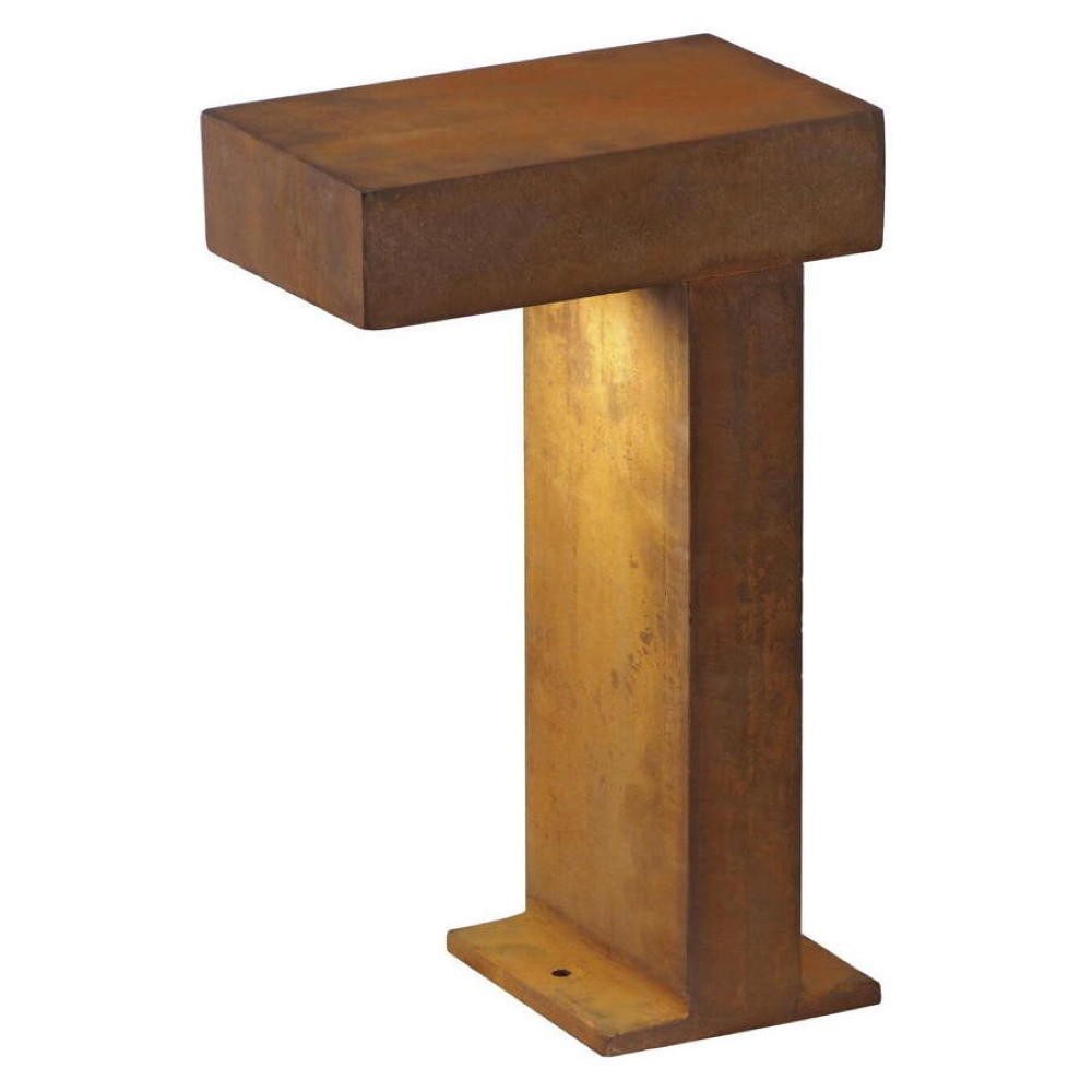 SLV Außen-Stehlampe LED Wegeleuchte Rusty Pathlight in Rostfarbig 8,8W 470lm IP55, LED