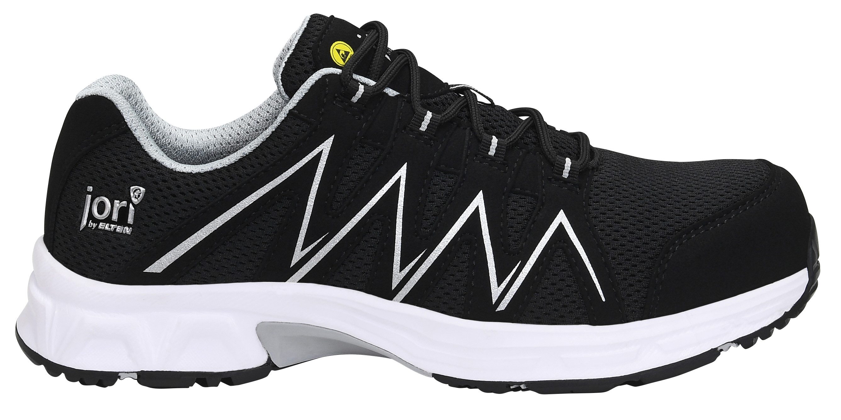 ELTEN jo_SPEEDY black-silver Low ESD S1PS Sicherheitsschuh (Schuhkarton, Paar) – Bild 3 von 5