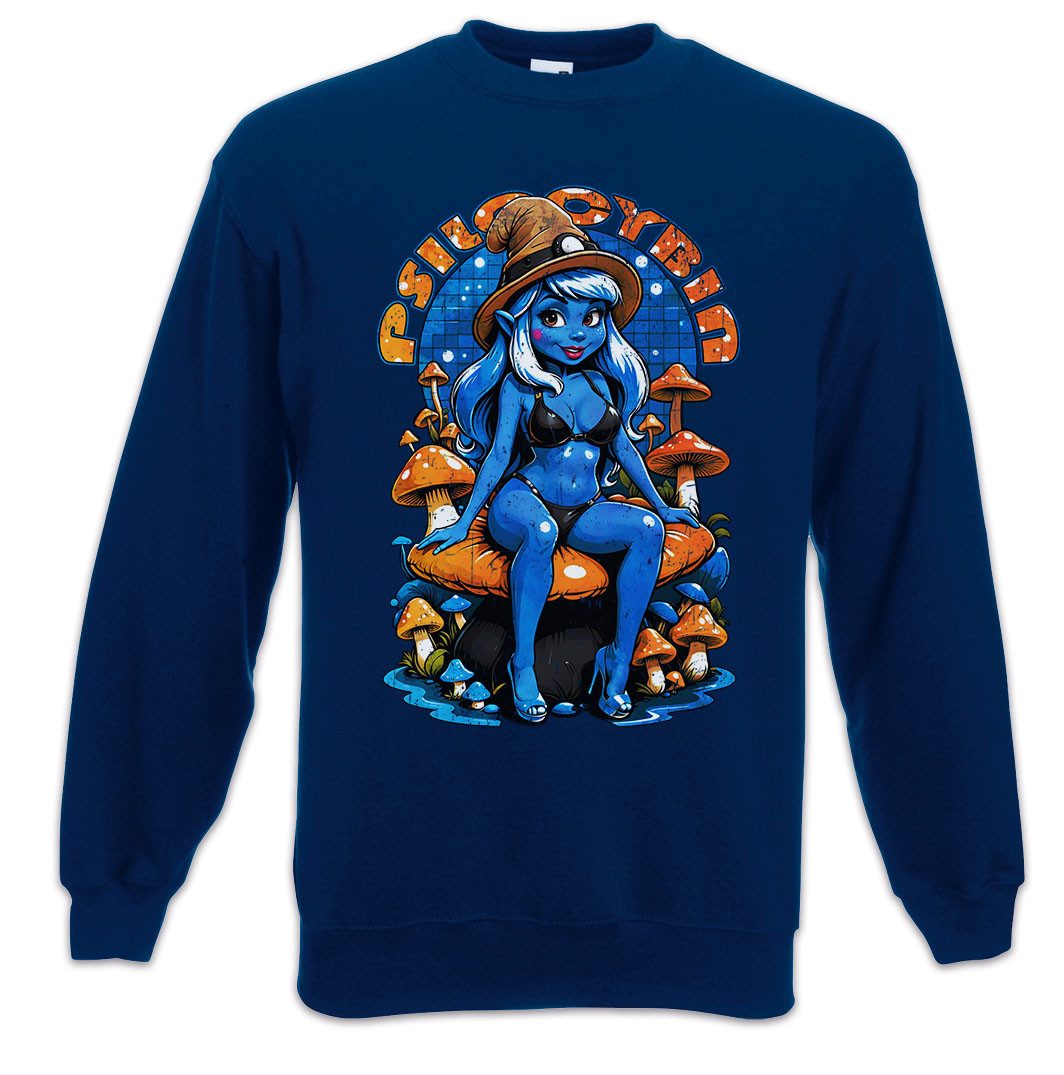 Sweatshirt Shroom Fairy Sweatshirt Pilz Mushroom Pilzsammler Vegan Vegetarier