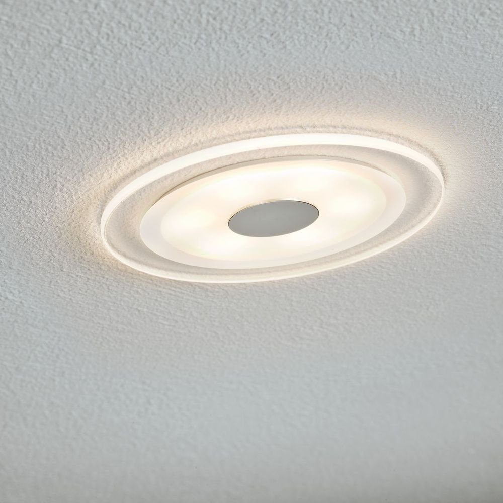 Paulmann LED Einbauleuchte Premium Angabe, Einbauleuchte 230V LED Set enthalten: EBL LED, 3x5,5W verbaut, Ja, 120mm fest Alu dim Leuchtmittel keine warmweiss, Whirl rd gedreht/Satin, Einbaustrahler